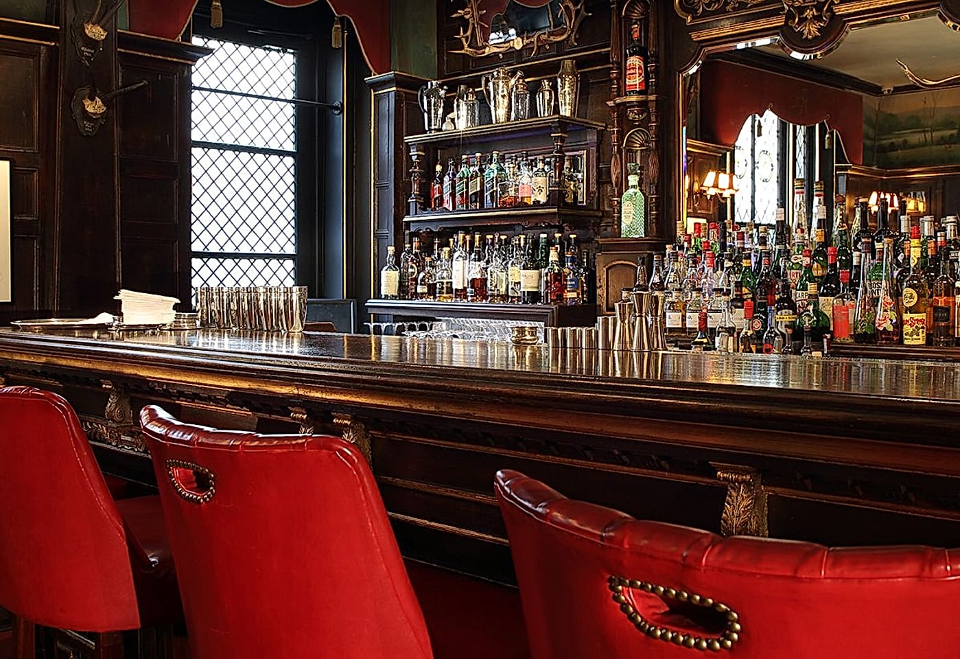 The old cocktail bar at Rules in Covent Garden