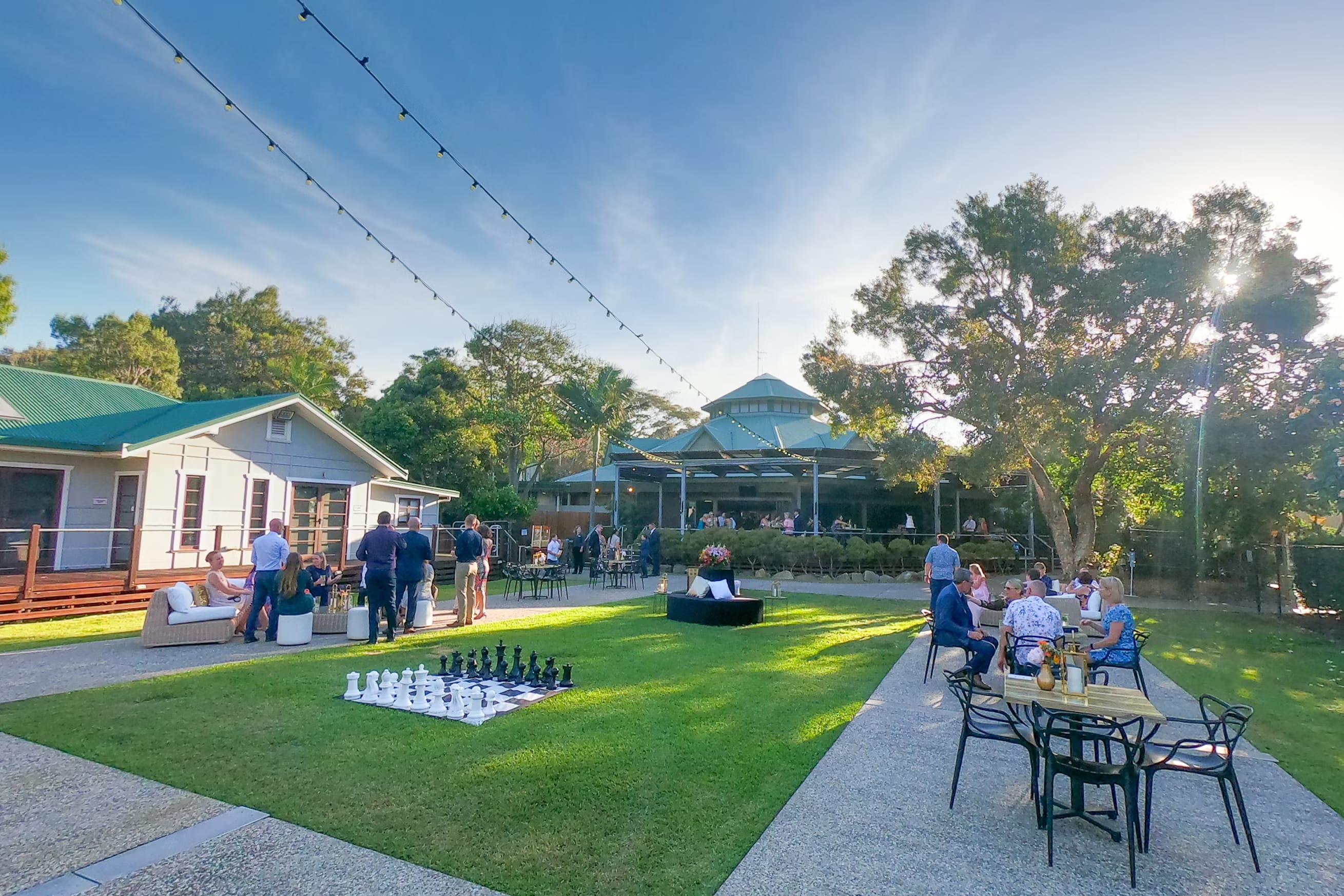 Currumbin Wildlife Sanctuary | Alternate View of Grassy Area Outside the Venue | Venue Hire Gold Coast | 2