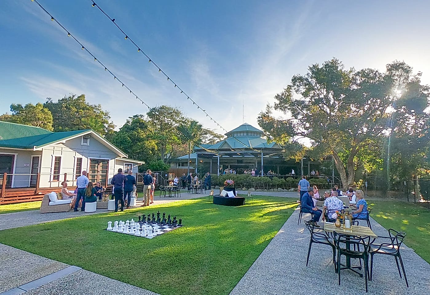 Currumbin Wildlife Sanctuary | Alternate View of Grassy Area Outside the Venue | Venue Hire Gold Coast | 2