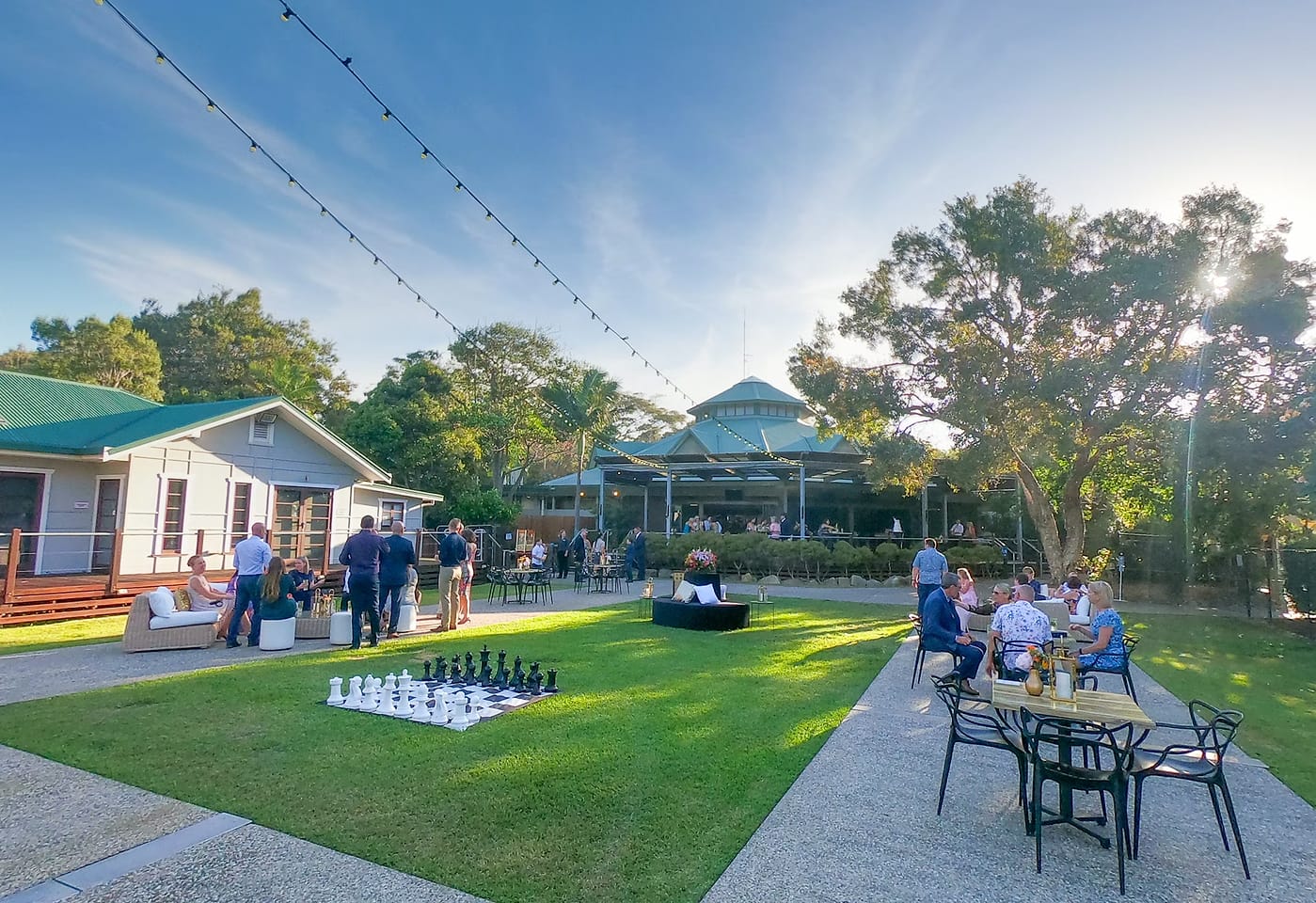 Currumbin Wildlife Sanctuary | Alternate View of Grassy Area Outside the Venue | Venue Hire Gold Coast | 2