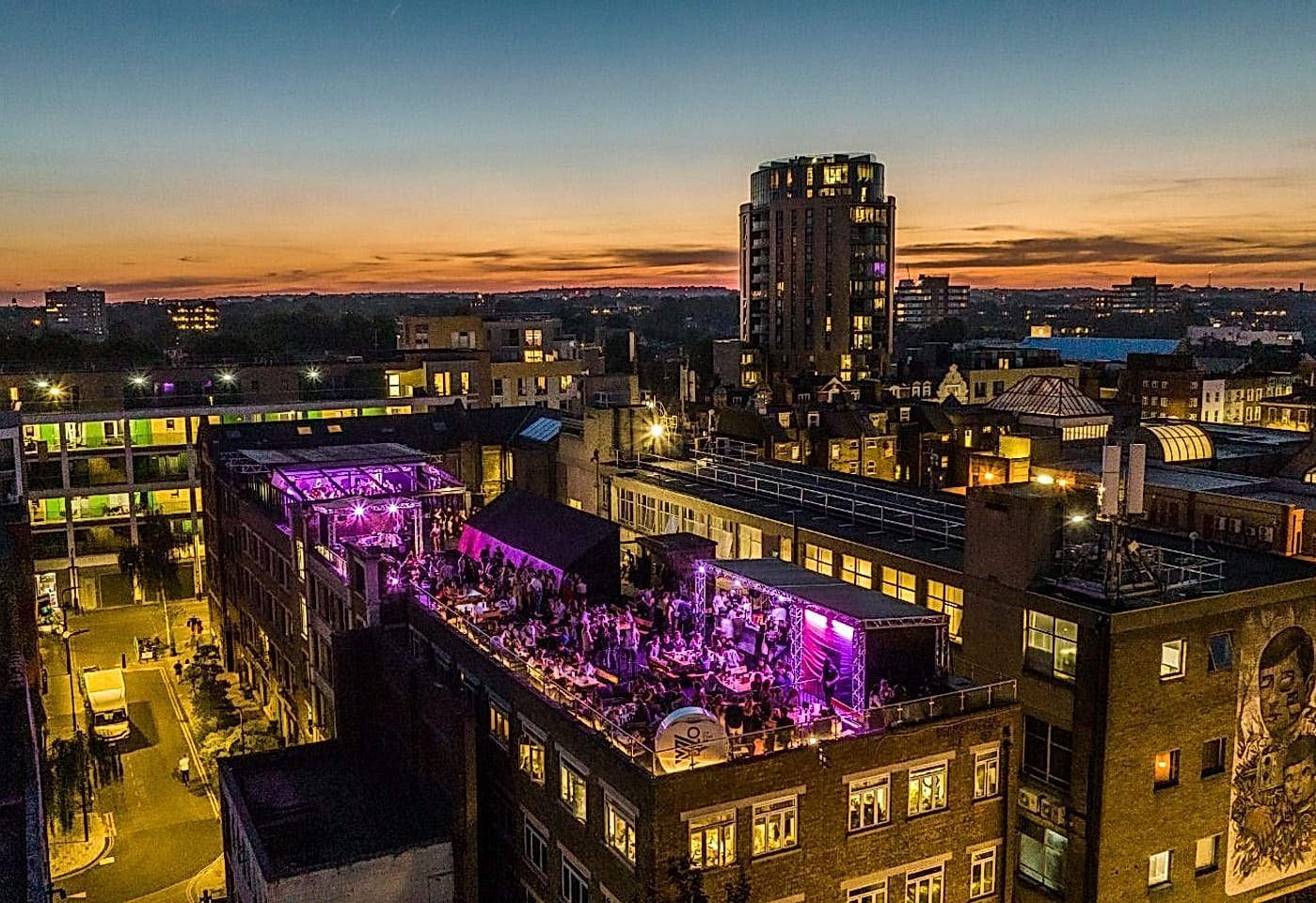Dalston roofpark East london rooftop bar 1