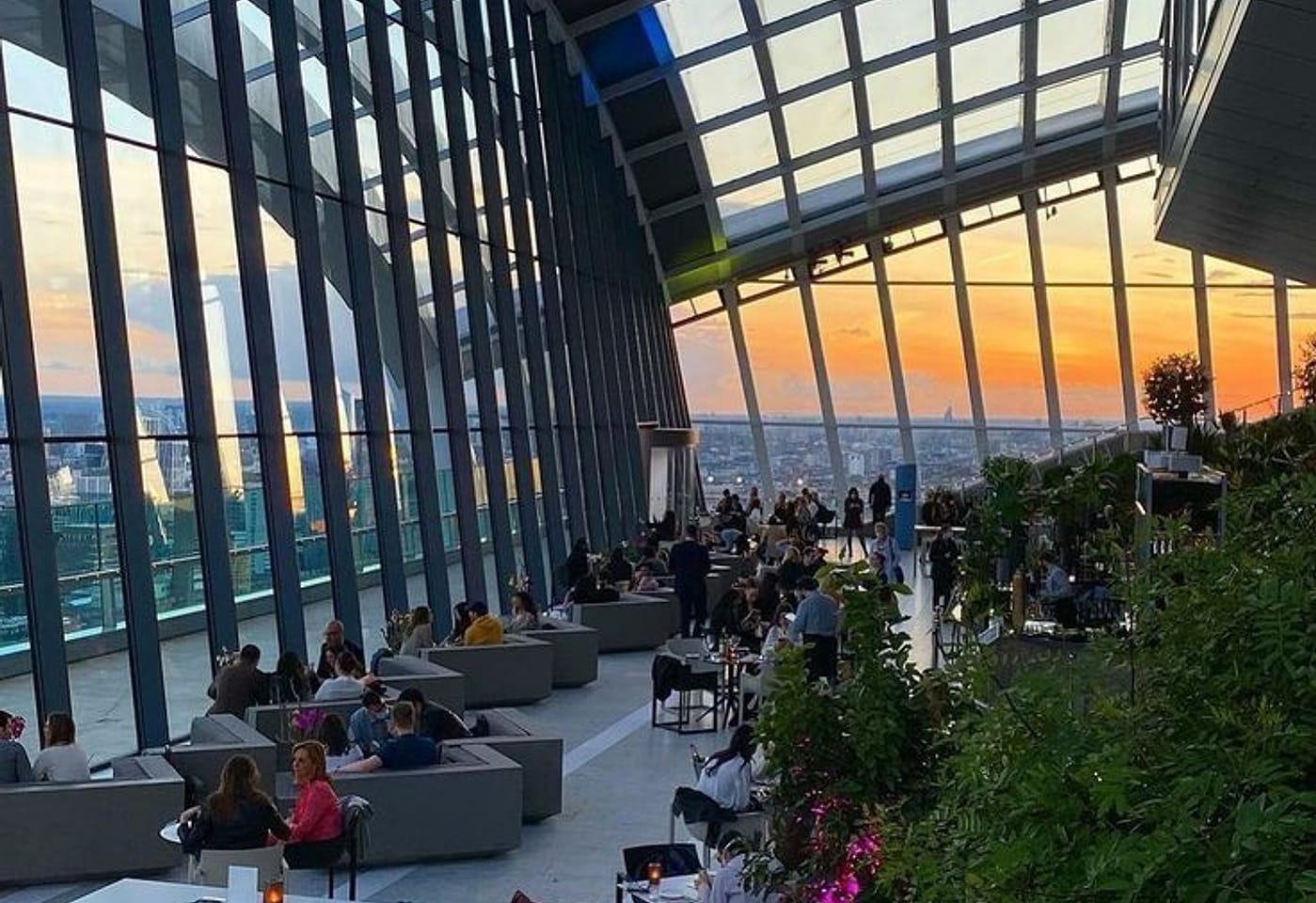 Darwin Brassiere London dinner with a view 2