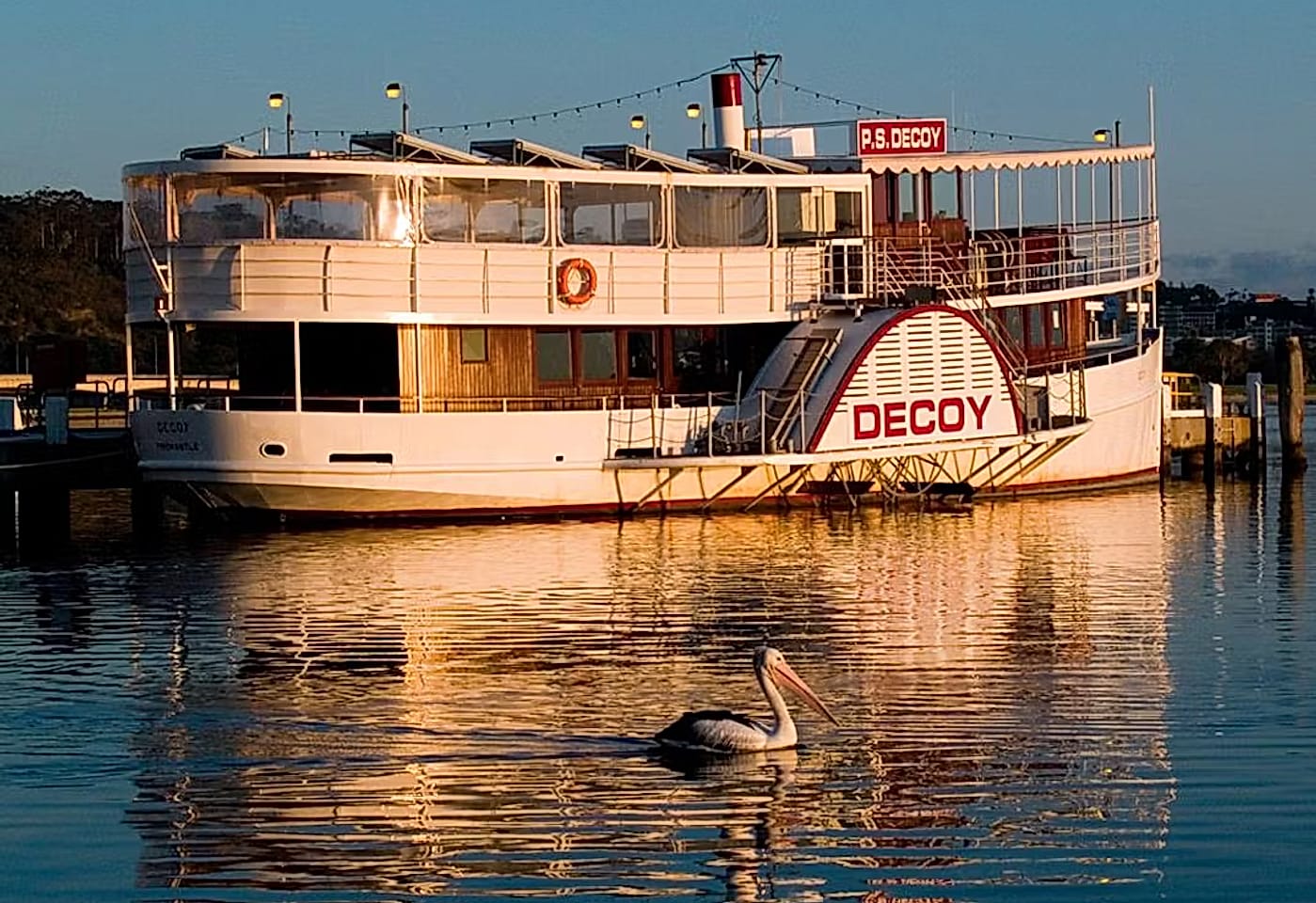 Decoy Paddleship, BlueSun2 Boat Charters | Exclusive Hire, Decoy Paddleship | Venue Hire Perth | 2