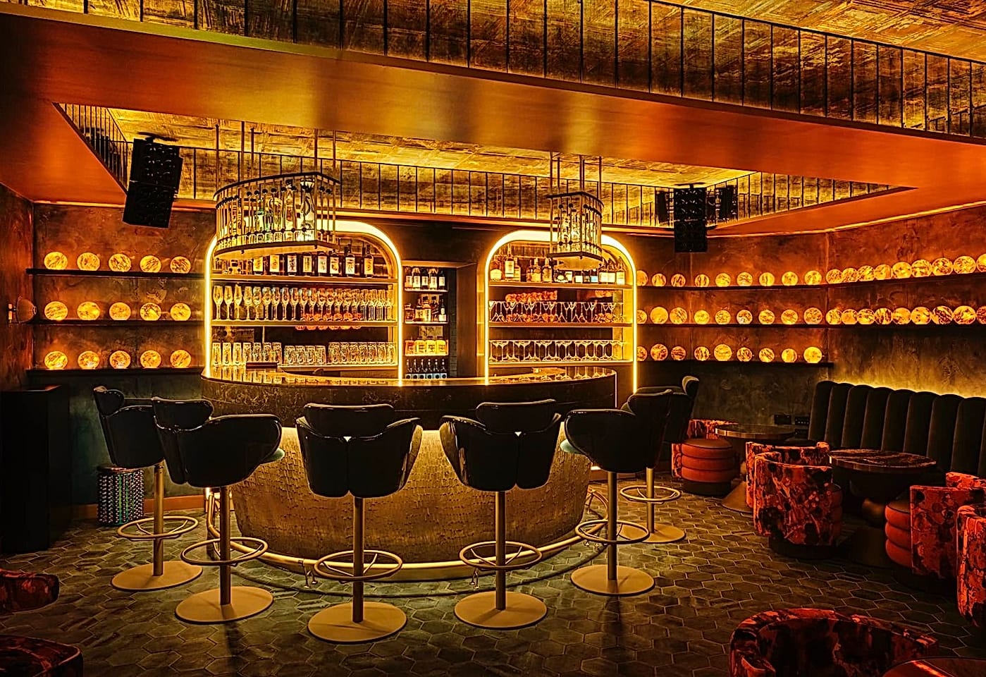 Yep, it's a sex dungeon bar in Soho: Thirteen & dial81