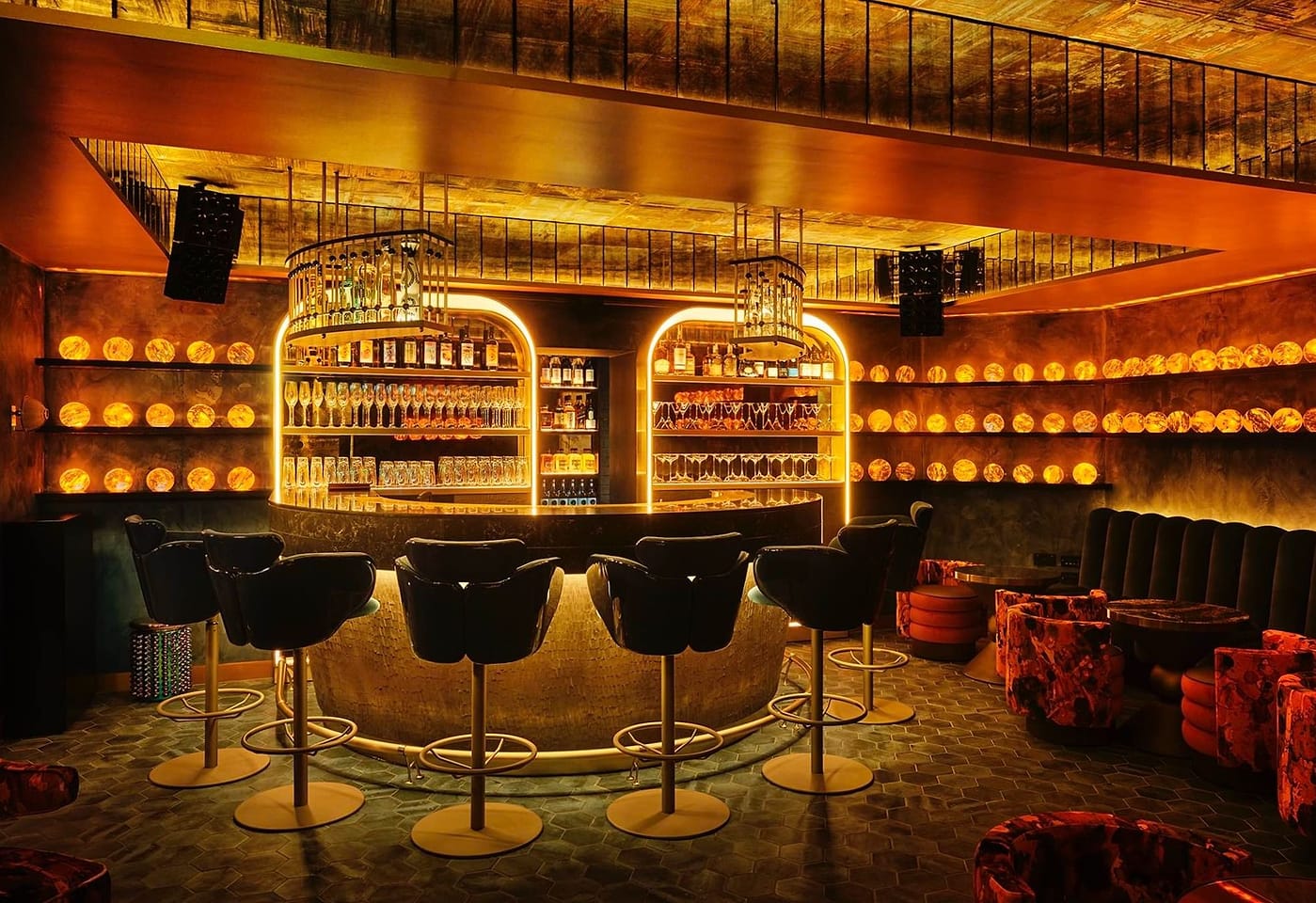Yep, it's a sex dungeon bar in Soho: Thirteen & dial81