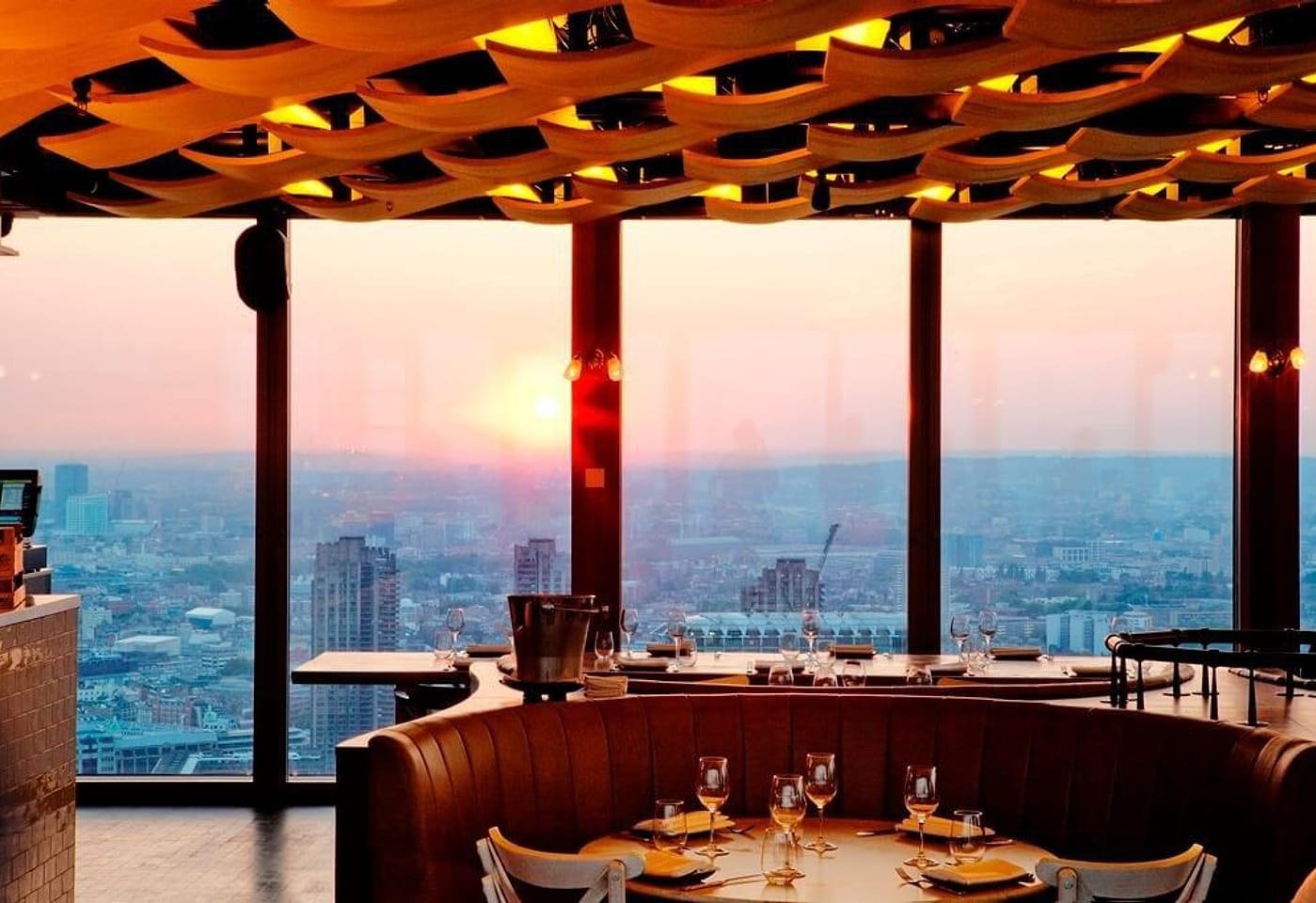 Duck and Waffle London dinner with a view 1