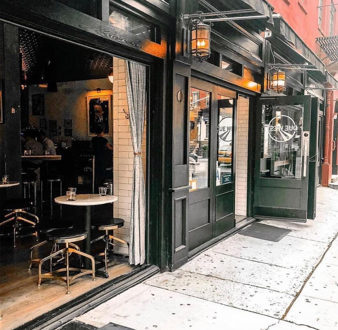 Due West West Village outdoor bars