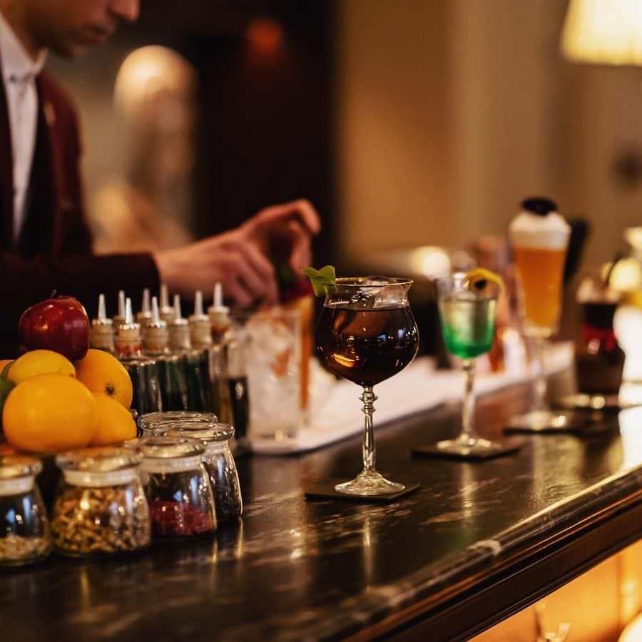 ESQ, cocktail bar in Kensington