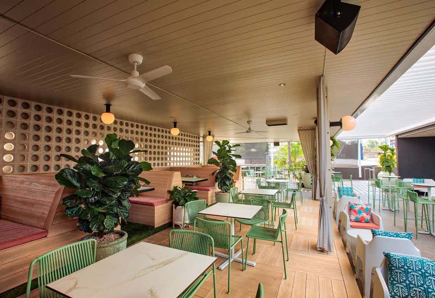 Eatons Hill Hotel | View of Covered Seating | Venue Hire Brisbane | 3