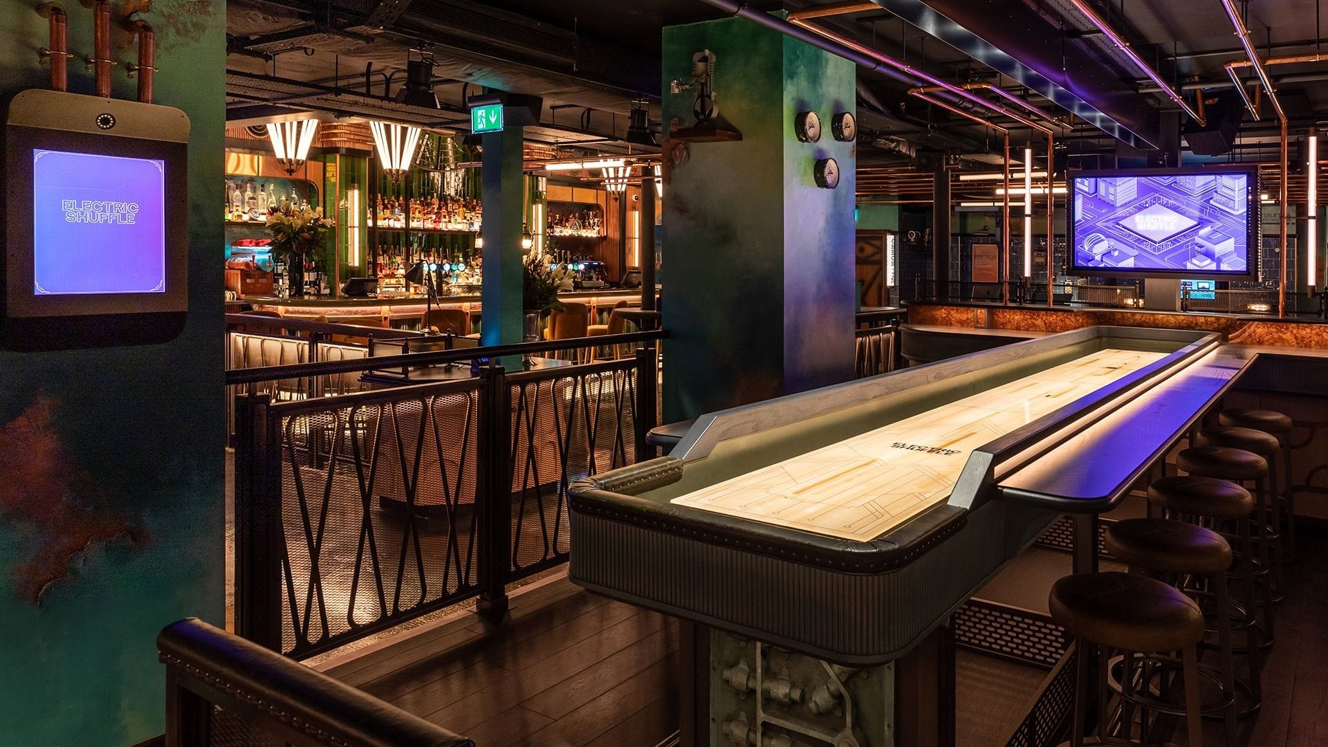 Electric Shuffle Canary Wharf