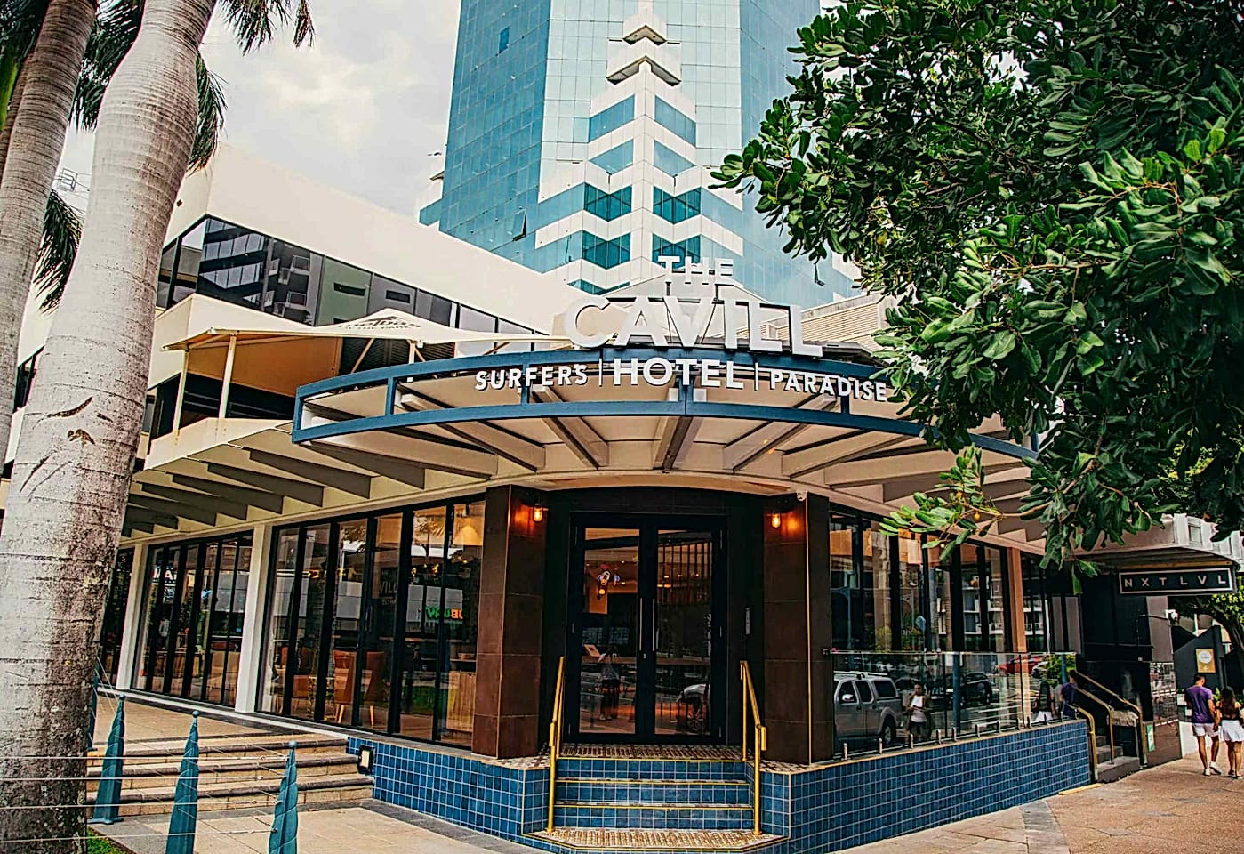 The Cavill Hotel | View of Hotel Entrance | Venue Hire Gold Coast | 2