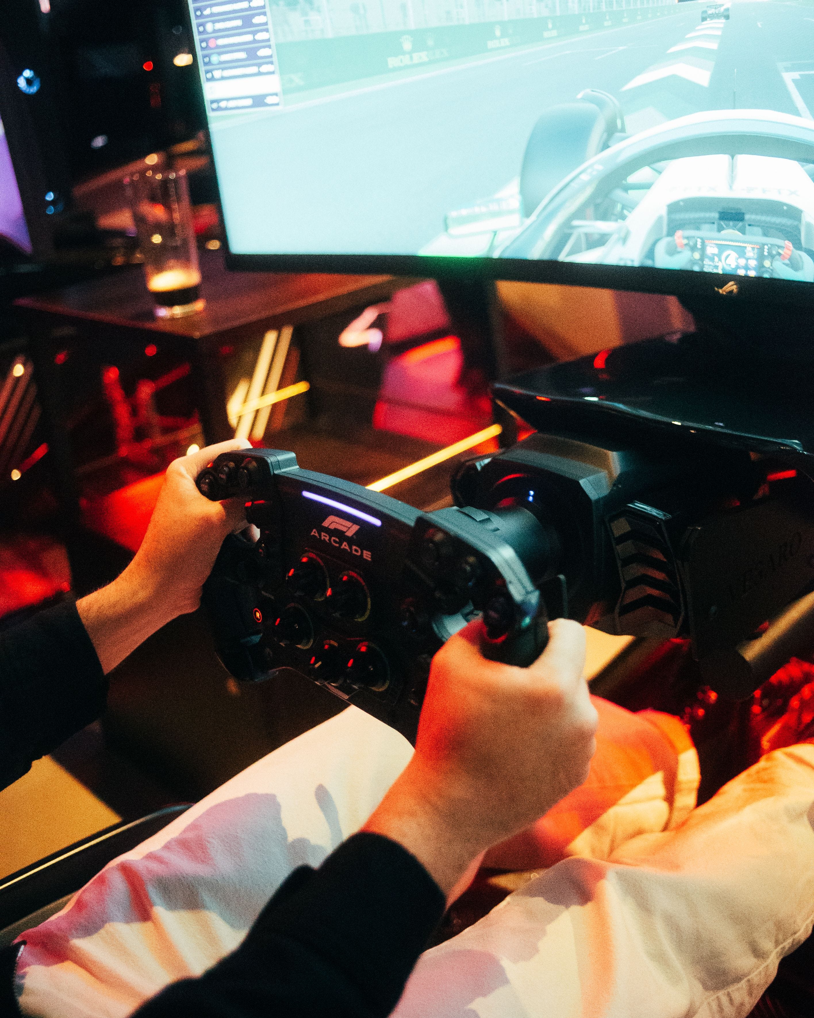 F1 Arcade London team building