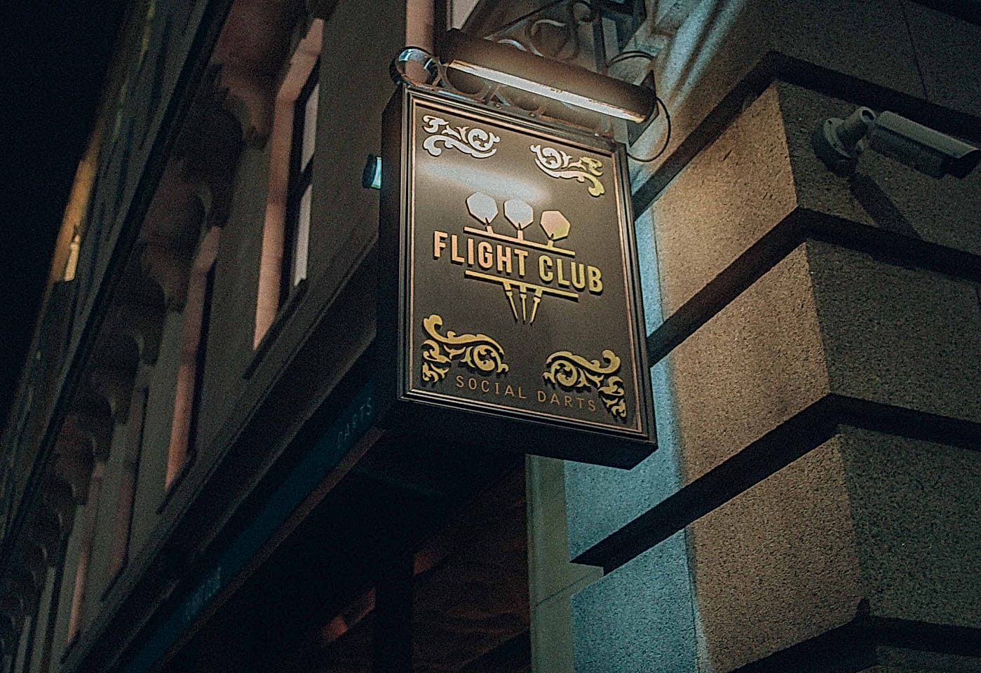 A refined darts activity bar in Shoreditch: Flight Club1
