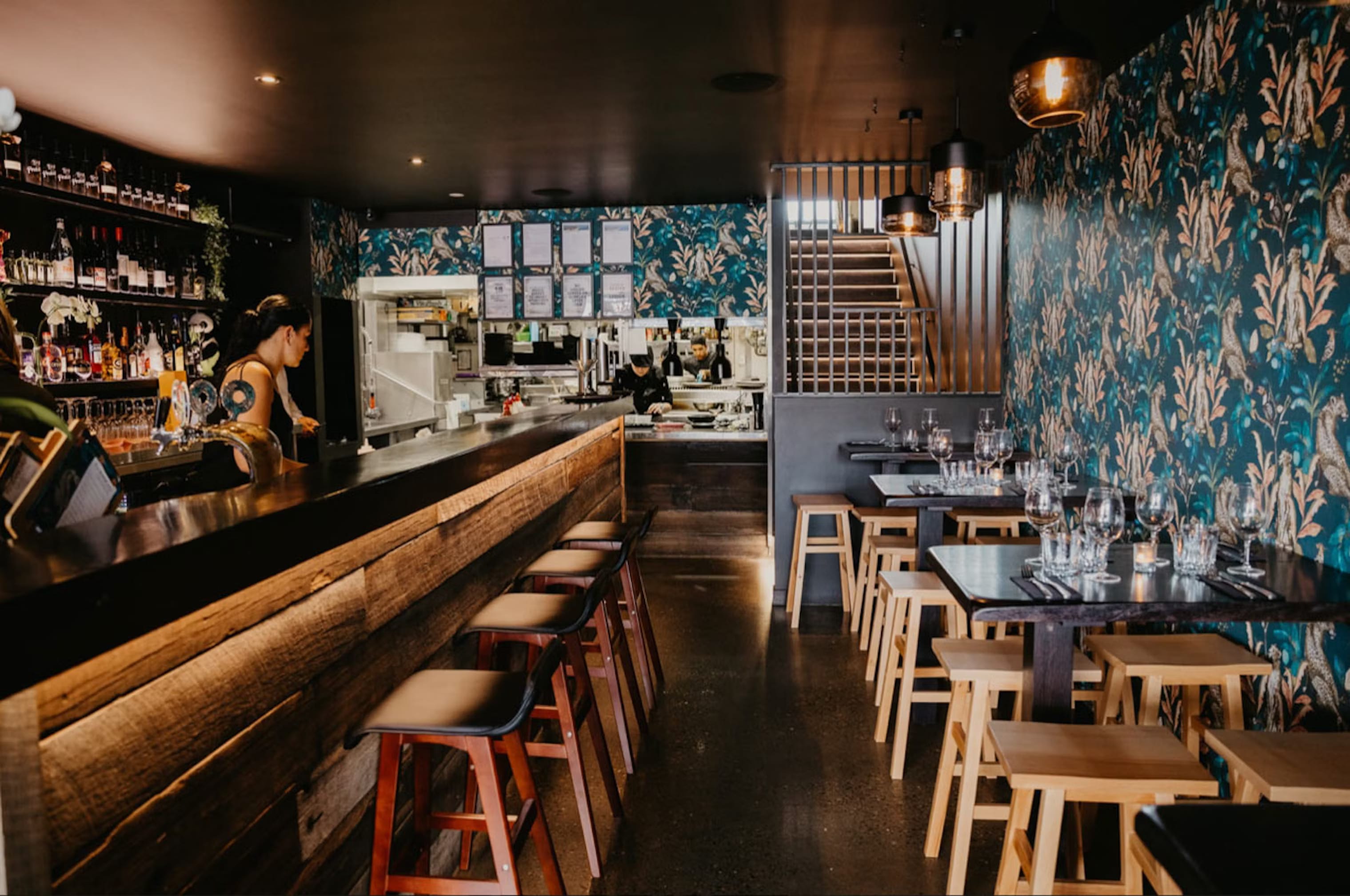 Fu Manchu Oriental Asian Fusion Restaurant | View of Bar and Indoor Seating | Venue Hire Gold Coast | 1