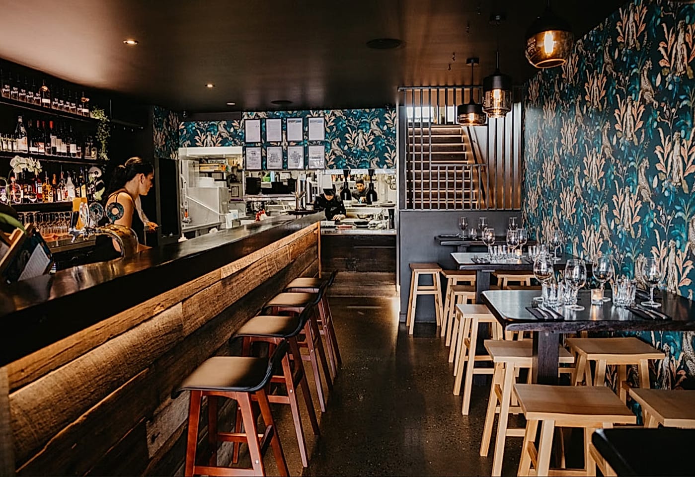 Fu Manchu Oriental Asian Fusion Restaurant | View of Bar and Indoor Seating | Venue Hire Gold Coast | 1