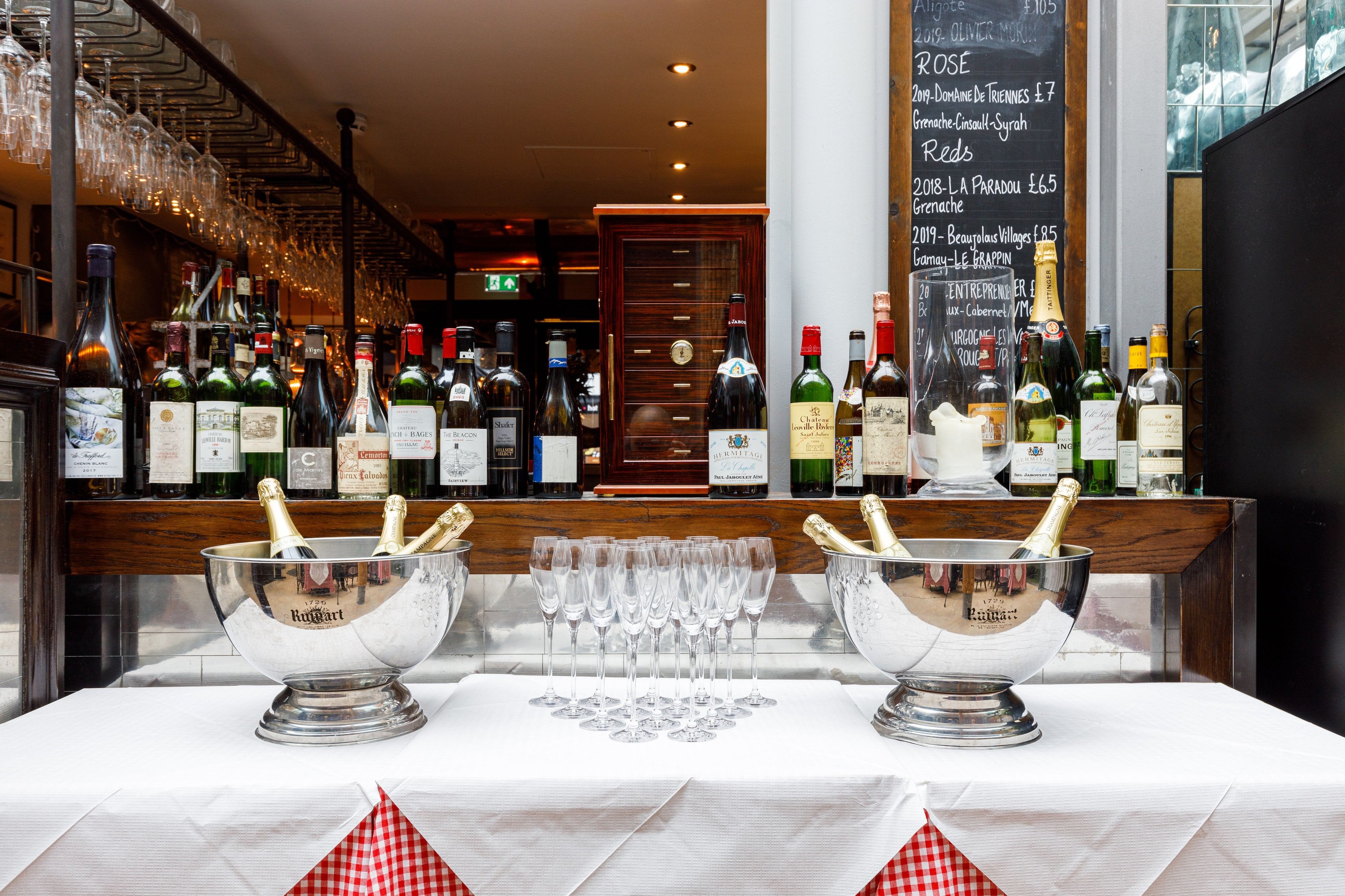 Galvin Bistro Shoreditch wine bar