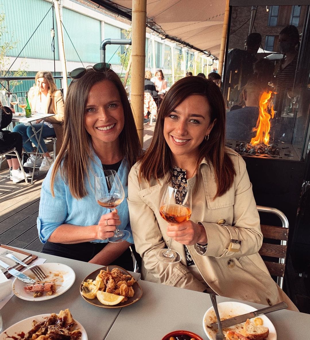 Guests on the roof terrace at Gambas, Cargo2