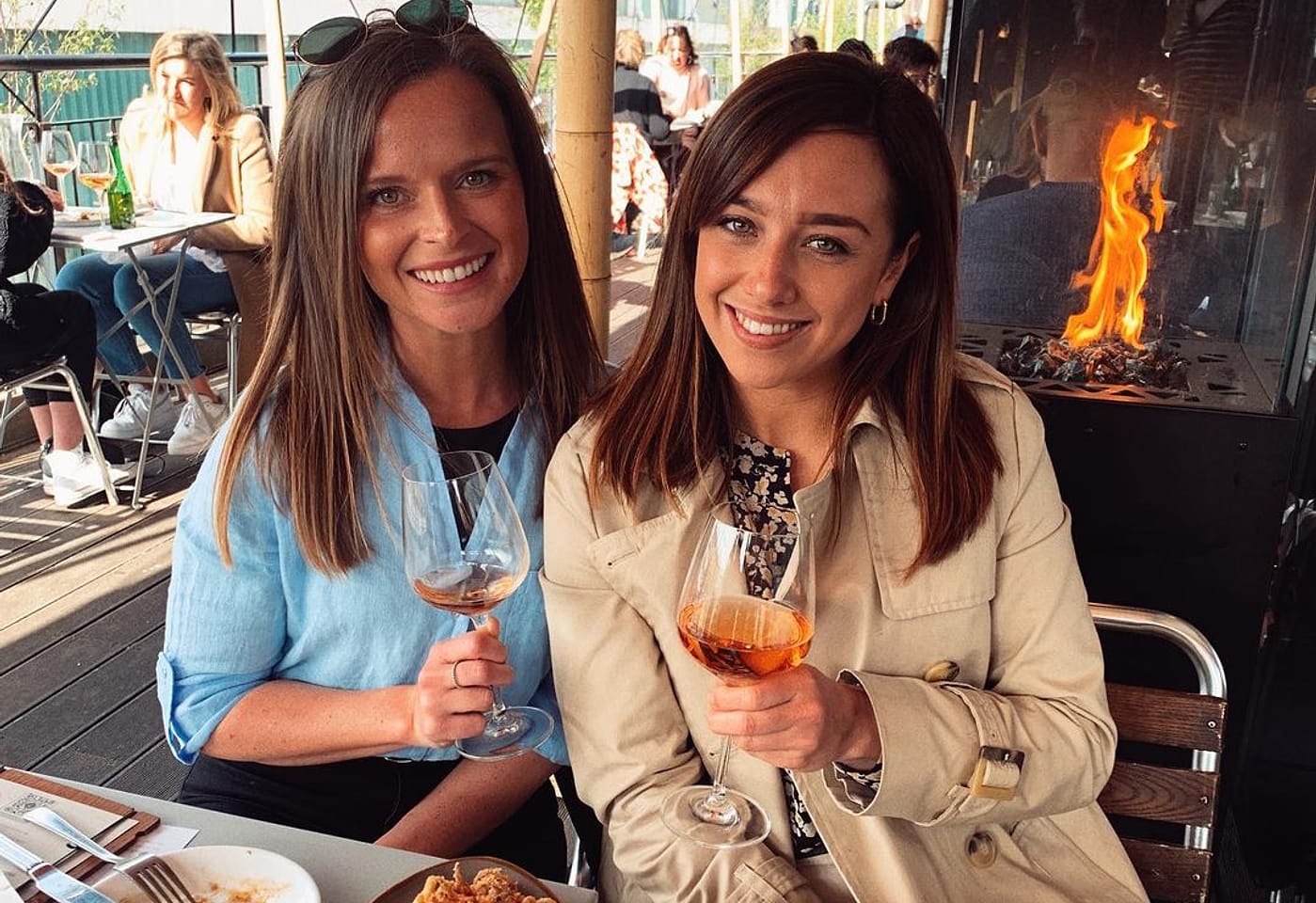 Guests on the roof terrace at Gambas, Cargo2