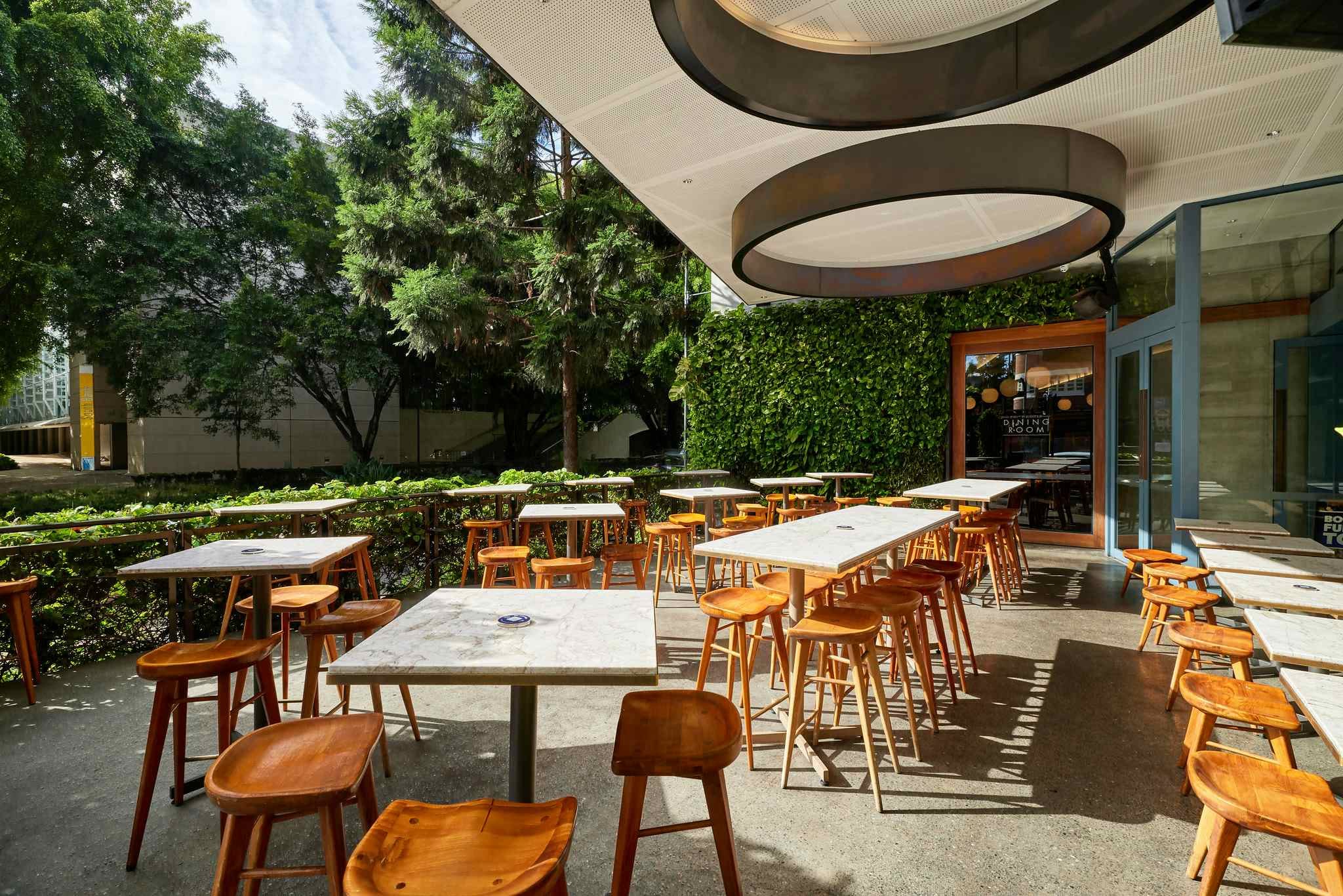Pig ‘N’ Whistle West End | Garden Bar Outdoor Seating | Venue Hire Brisbane | 2