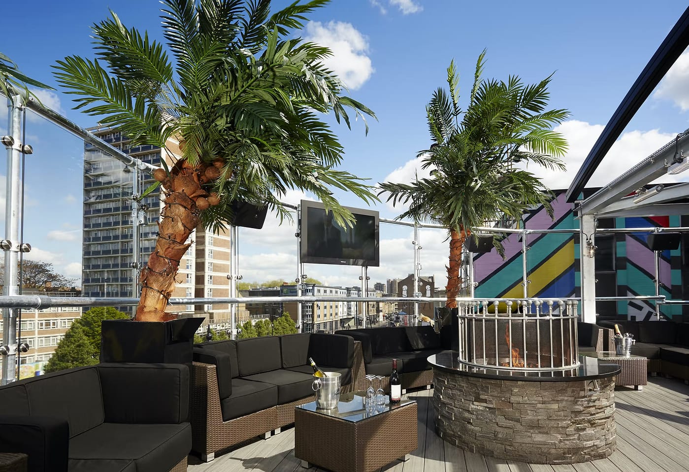 Golden bee east london rooftop bar 1