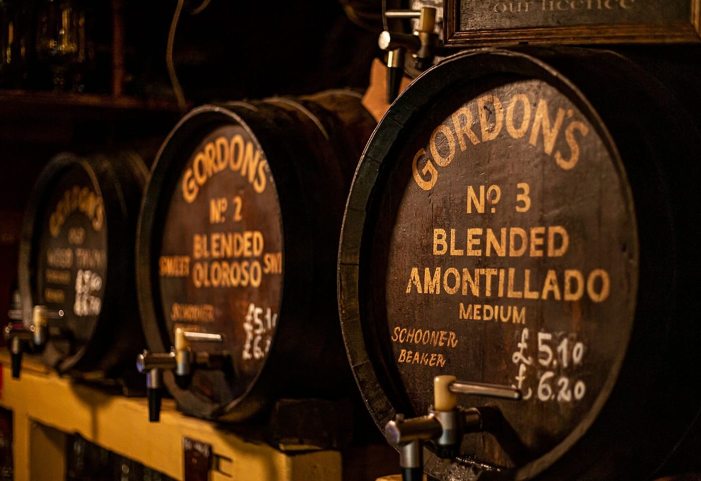 Gordon's wine bar embankment