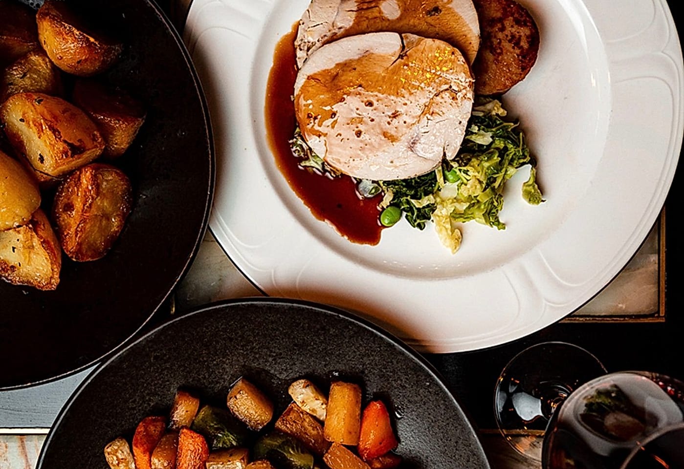 Grand pacific christmas restaurant machester