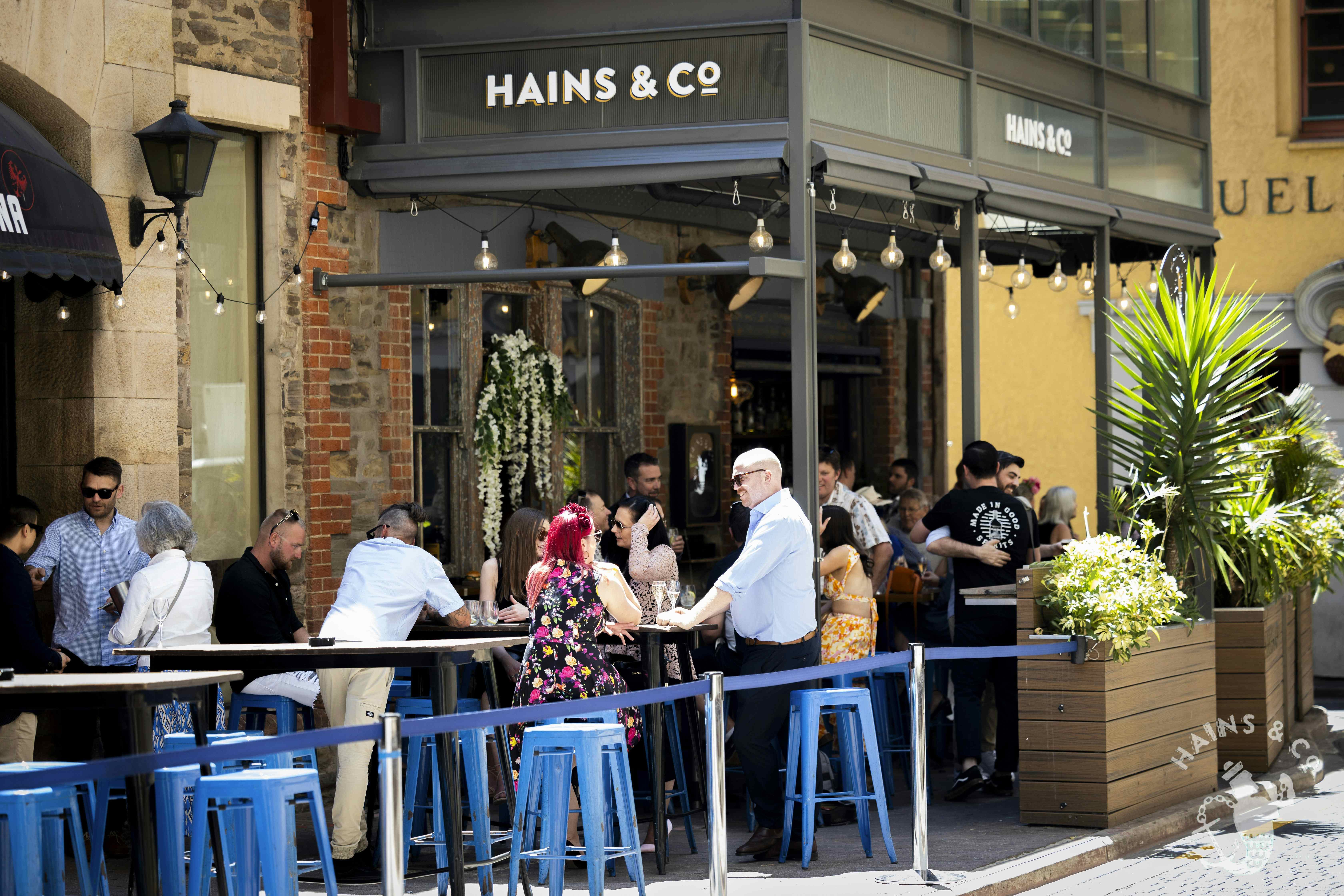 Hains & Co. | Alfresco Footpath Area | Venue Hire Adelaide | 3