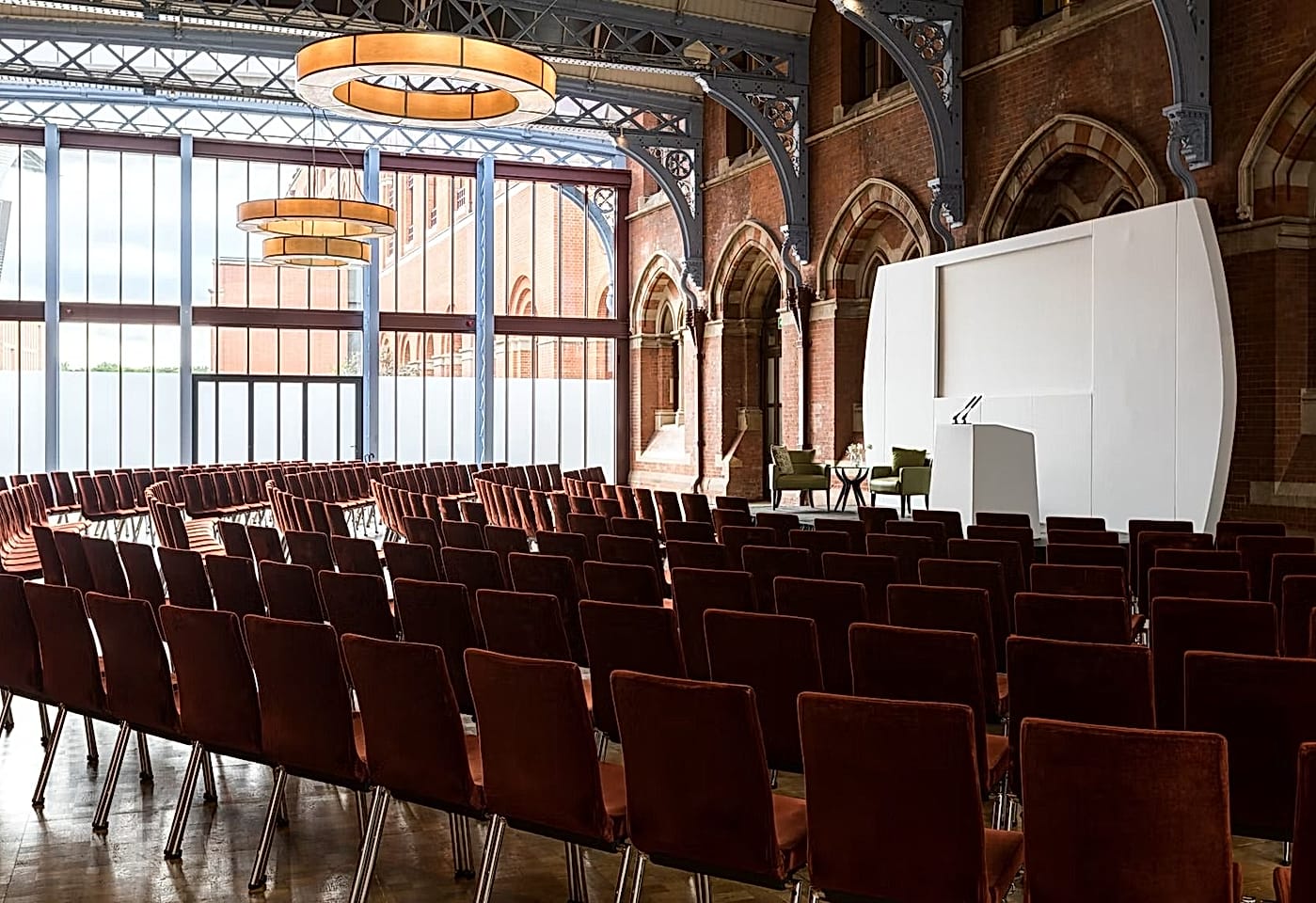 Hansom Hall, St Pancras Renaissance hotel Islington Halls