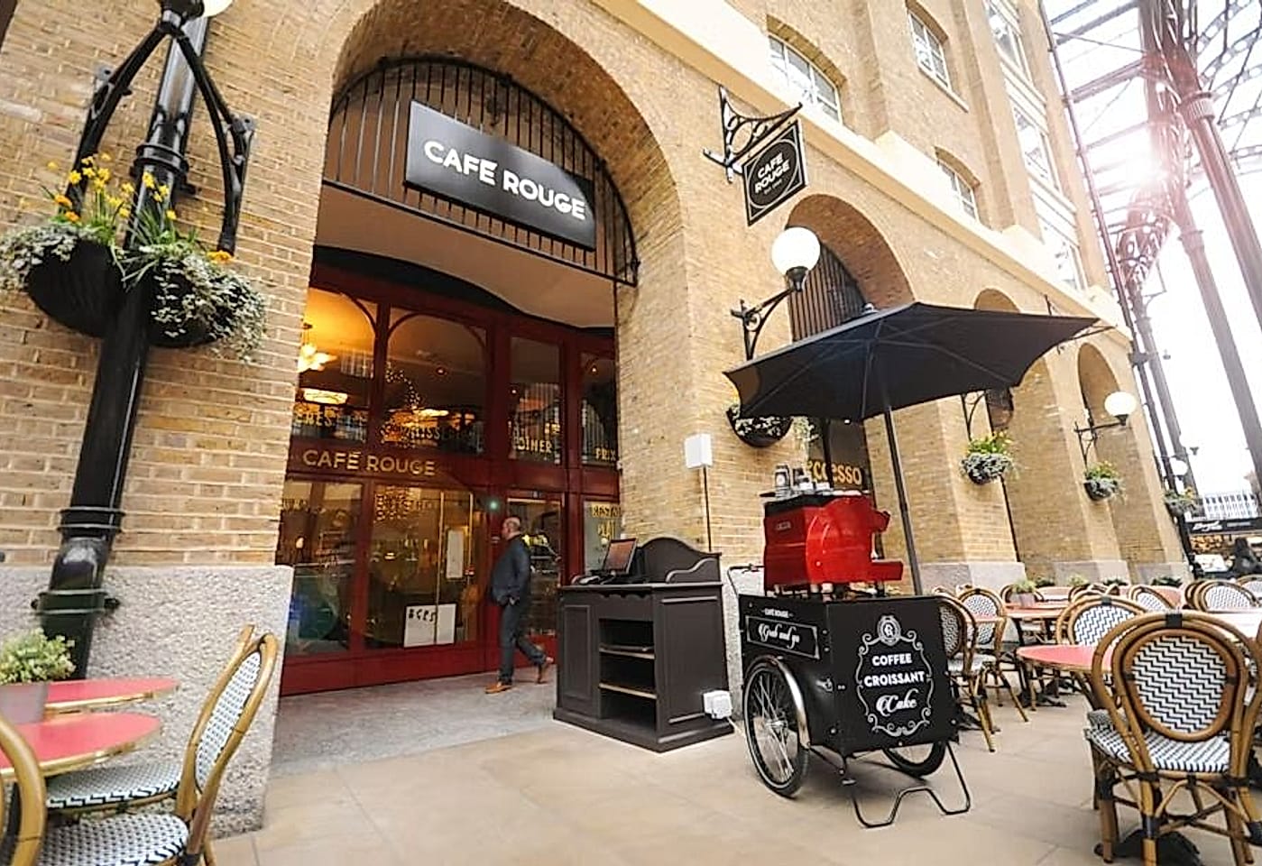 HaysGalleria, Cafe Rouge, function rooms Southbank