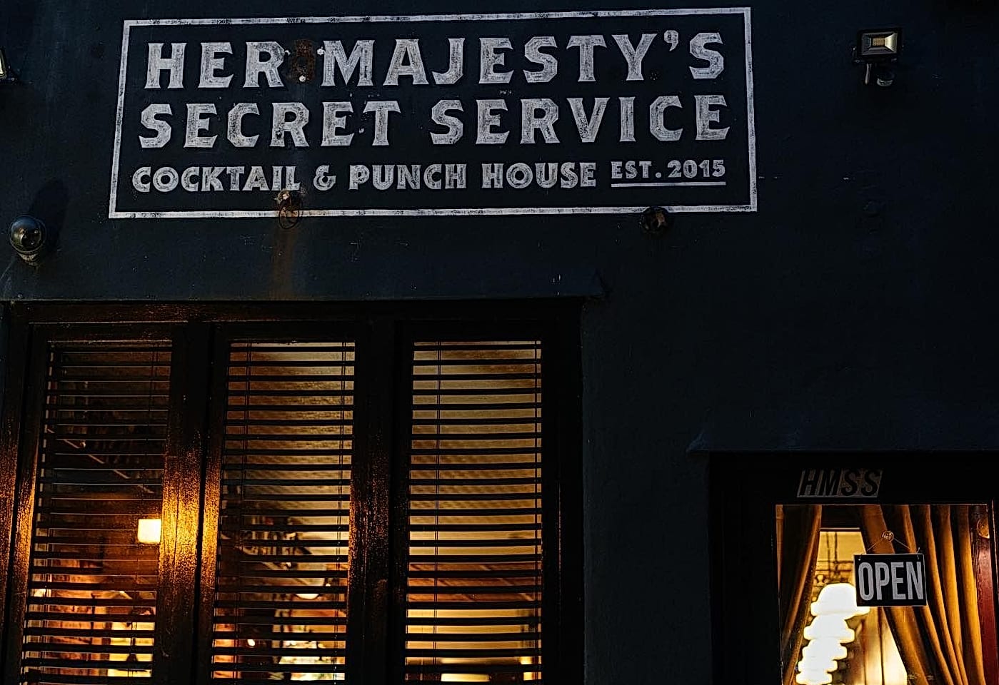 Her majesty's birstol secret bar