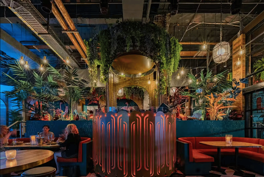 Hey Chica! | View of Indoor Decorations | Venue Hire Brisbane | 3