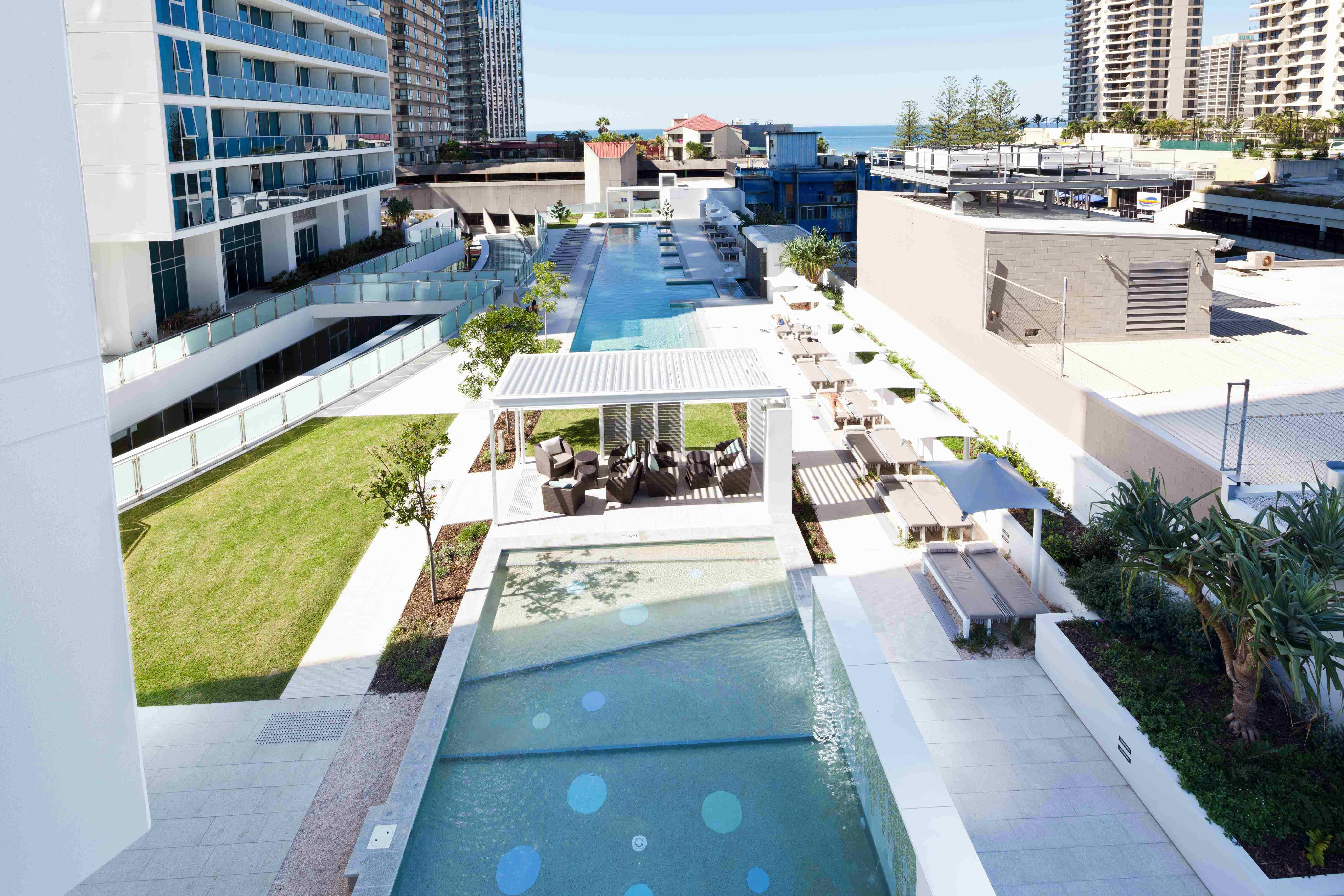 Hilton Surfers Paradise Hotel & Residences | View of Pool | Venue Hire Gold Coast | 1