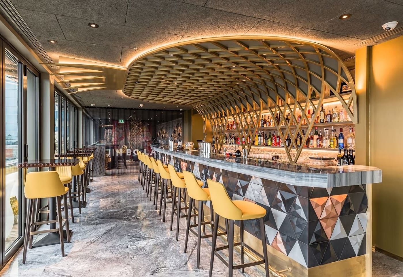 An Asian-inspired outdoor bar: Jin Bo Law1