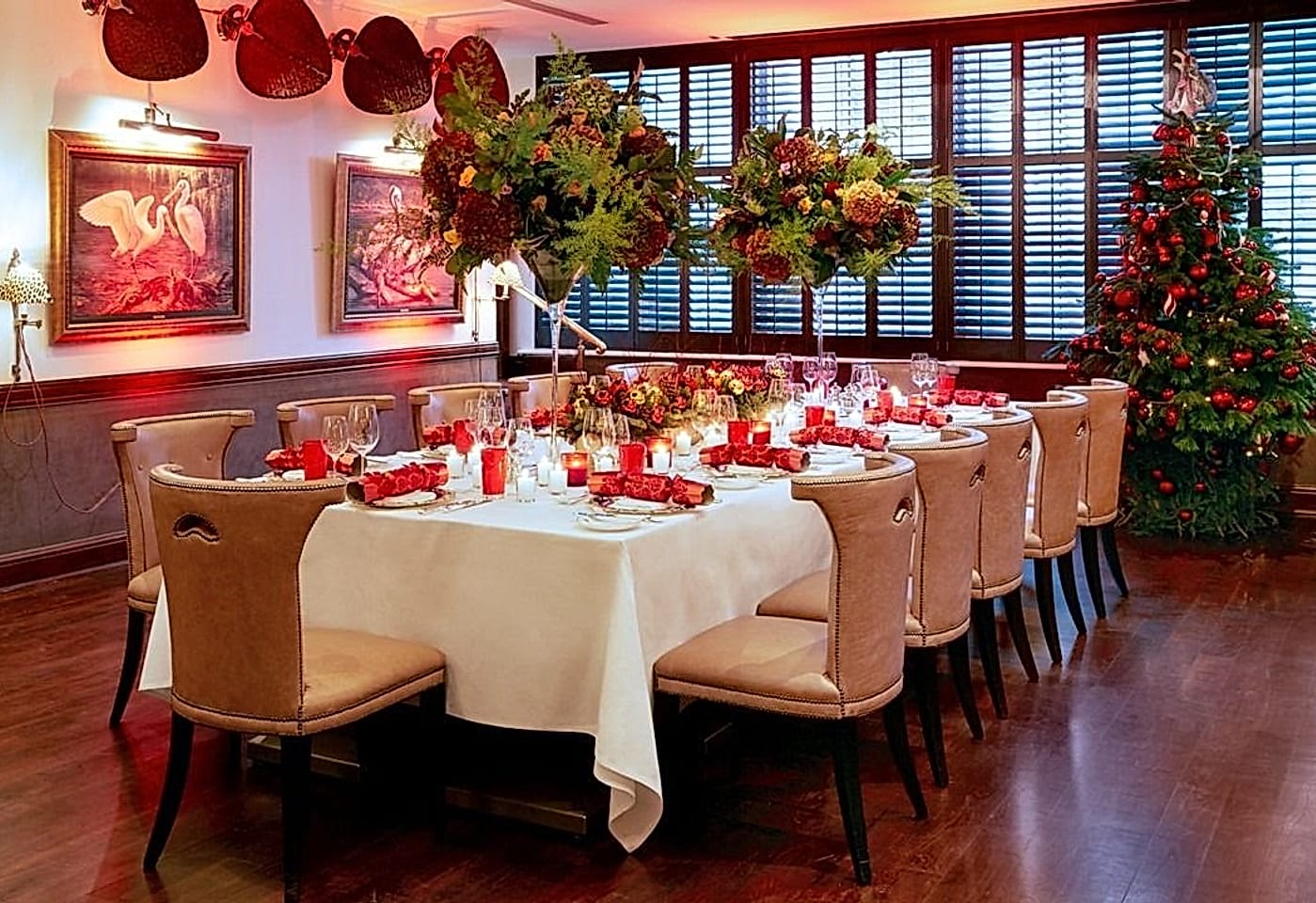 Jubilee Suite Rubens at the Palace Victoria Christmas Dinner