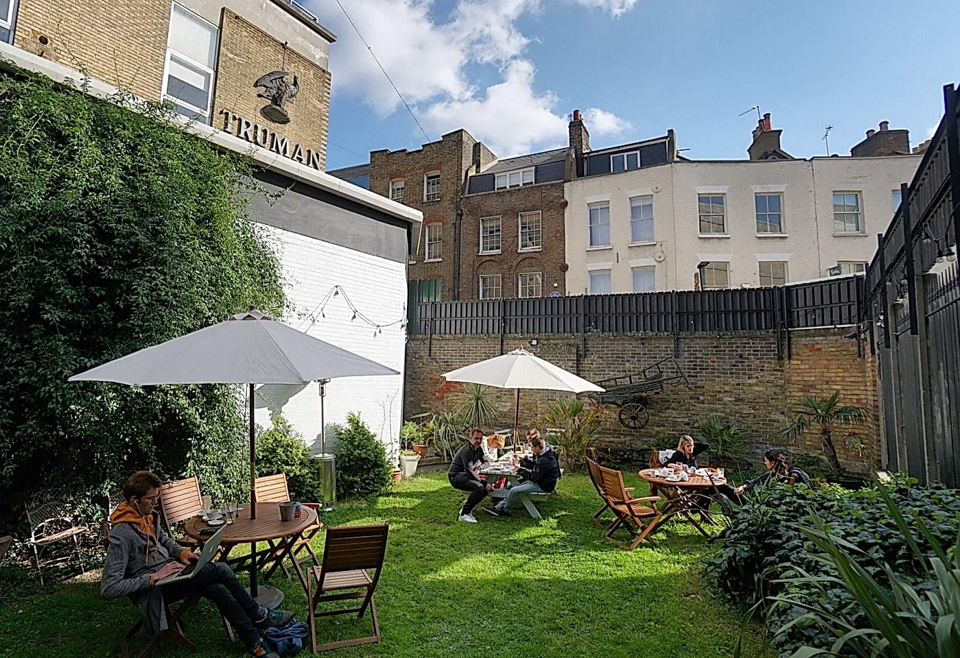 An outdoor bar with a huge stage: Juju's Bar & Stage image 2