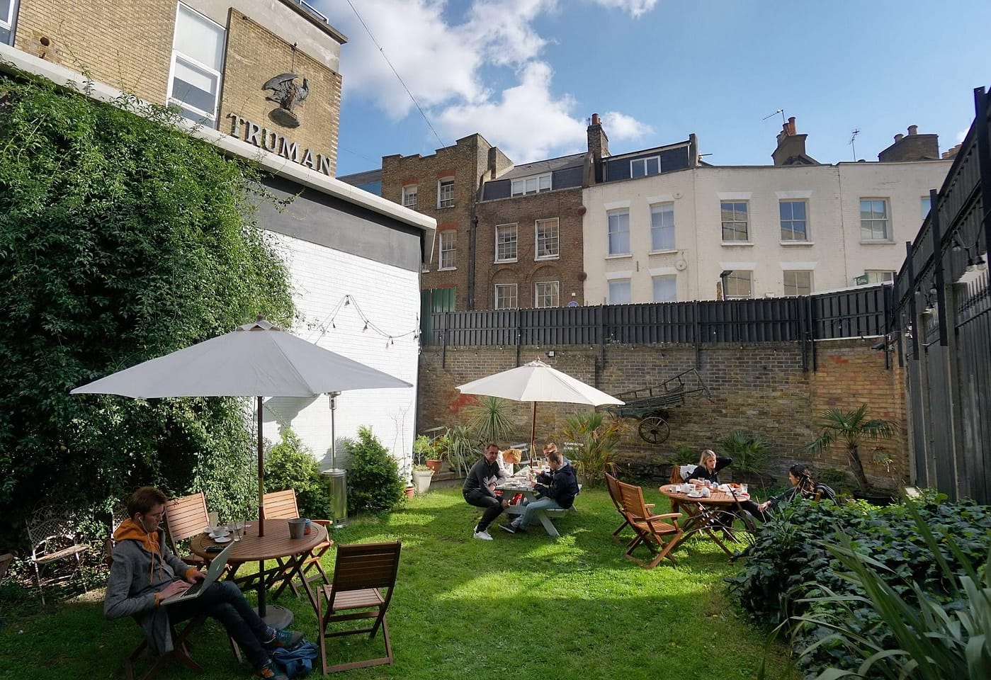 An outdoor bar with a huge stage: Juju's Bar & Stage image 2