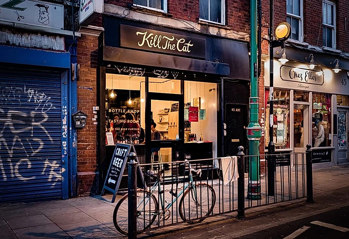 Kill the cat spitalfields bar