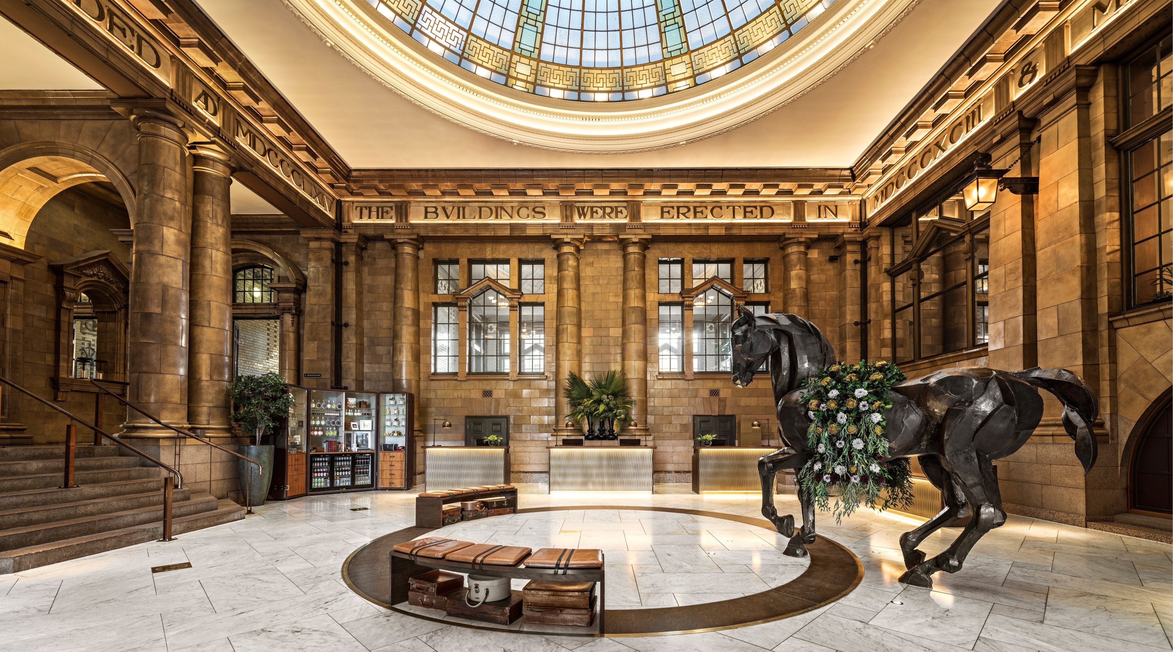 Kimpton Clocktower Hotel manchester foyer.