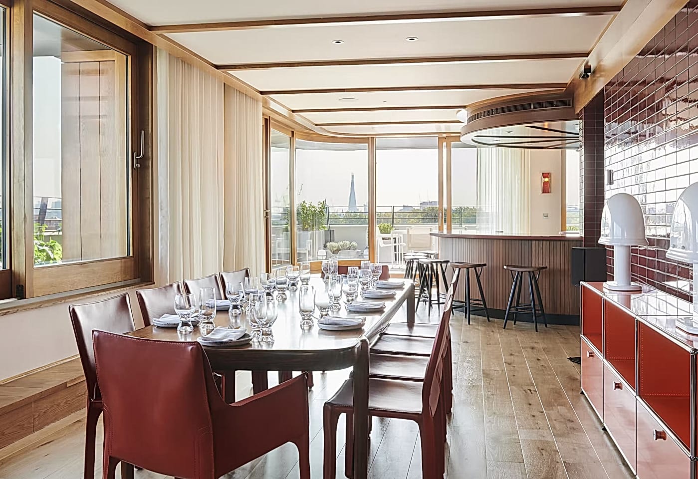 A townhouse style setting in a Kings Cross meeting room