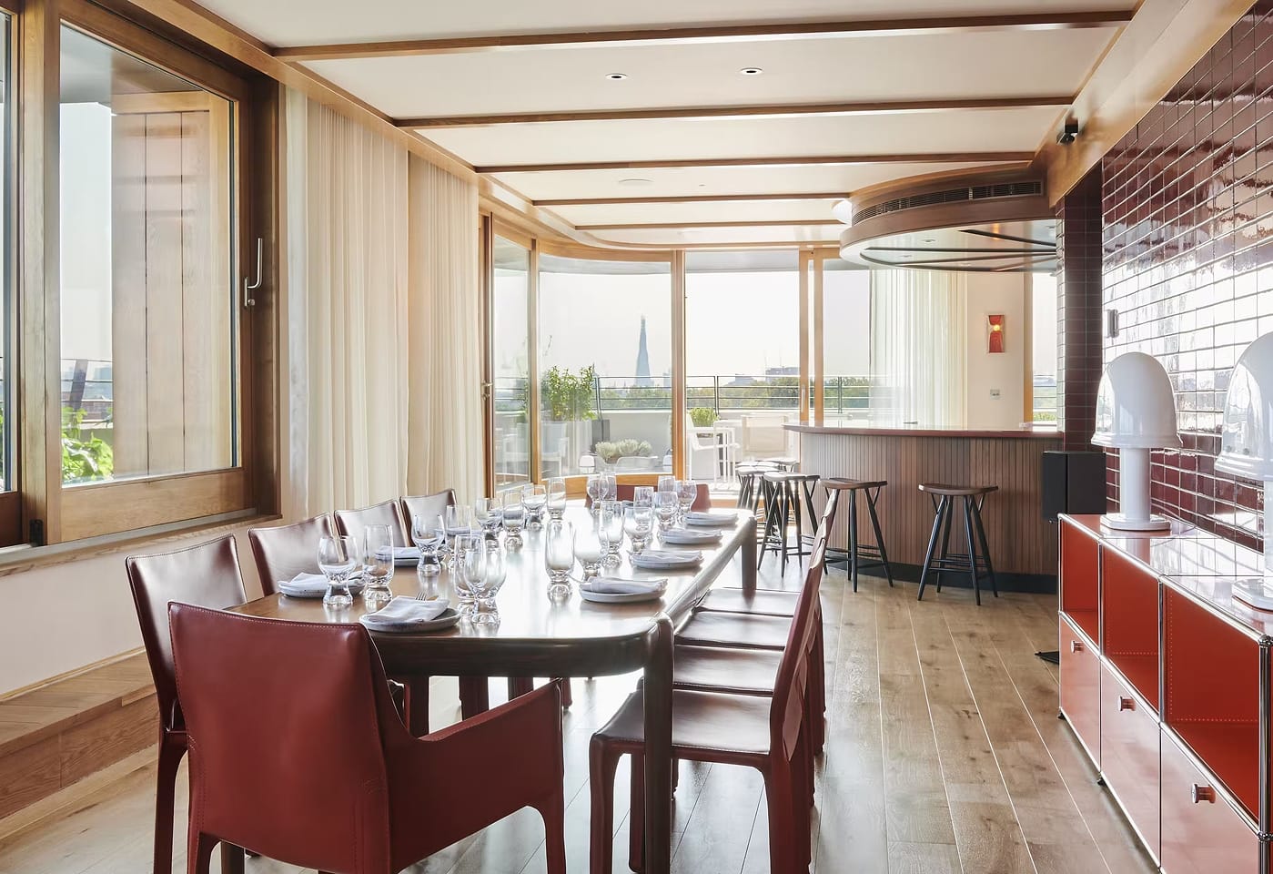 A townhouse style setting in a Kings Cross meeting room