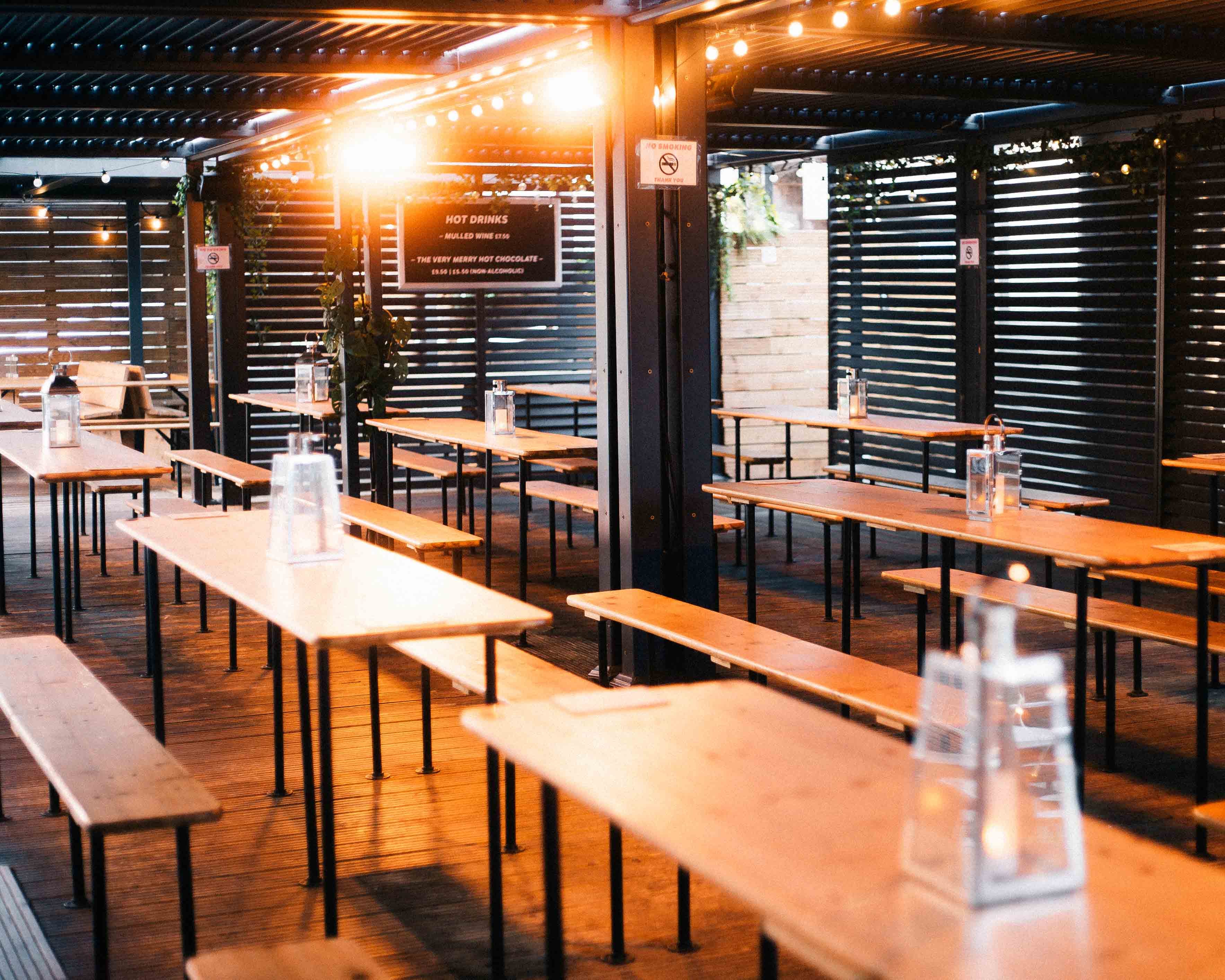 In the heart of vibrant Shoreditch, outdoor bars and shuffleboard await at London Shuffle Club image 3