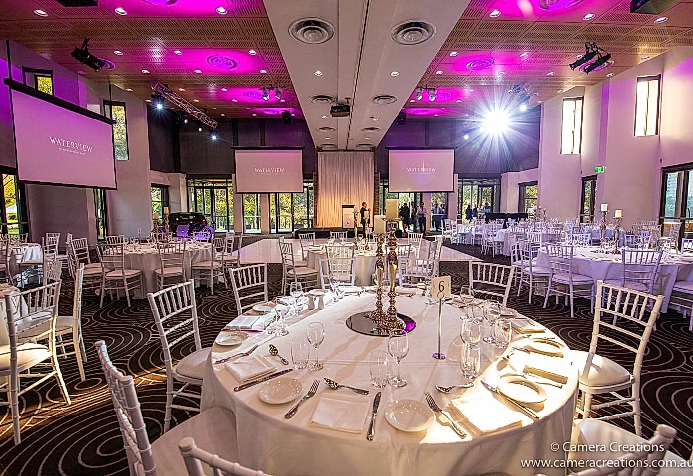 Lake Room - Corporate, Dinner Events, Waterview in Bicentennial Park1