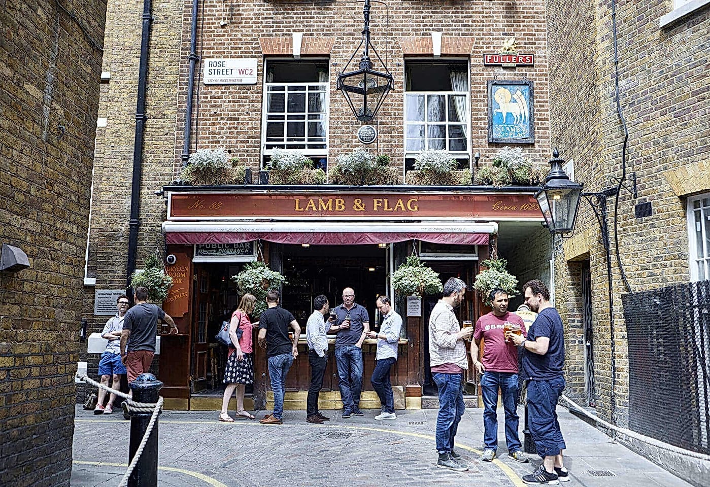 Lamb and Flag west end pubs 2