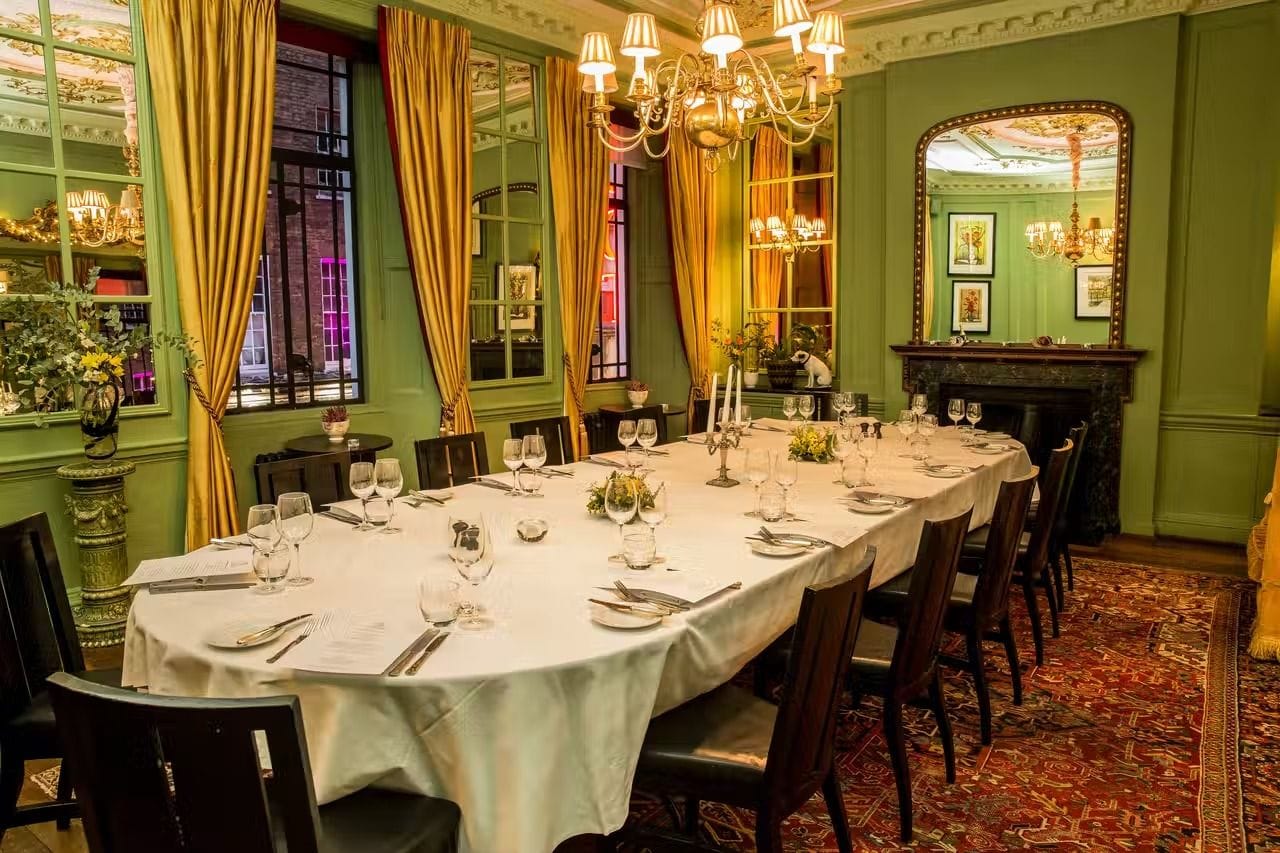 Le Vert, L'Escargot soho private dining