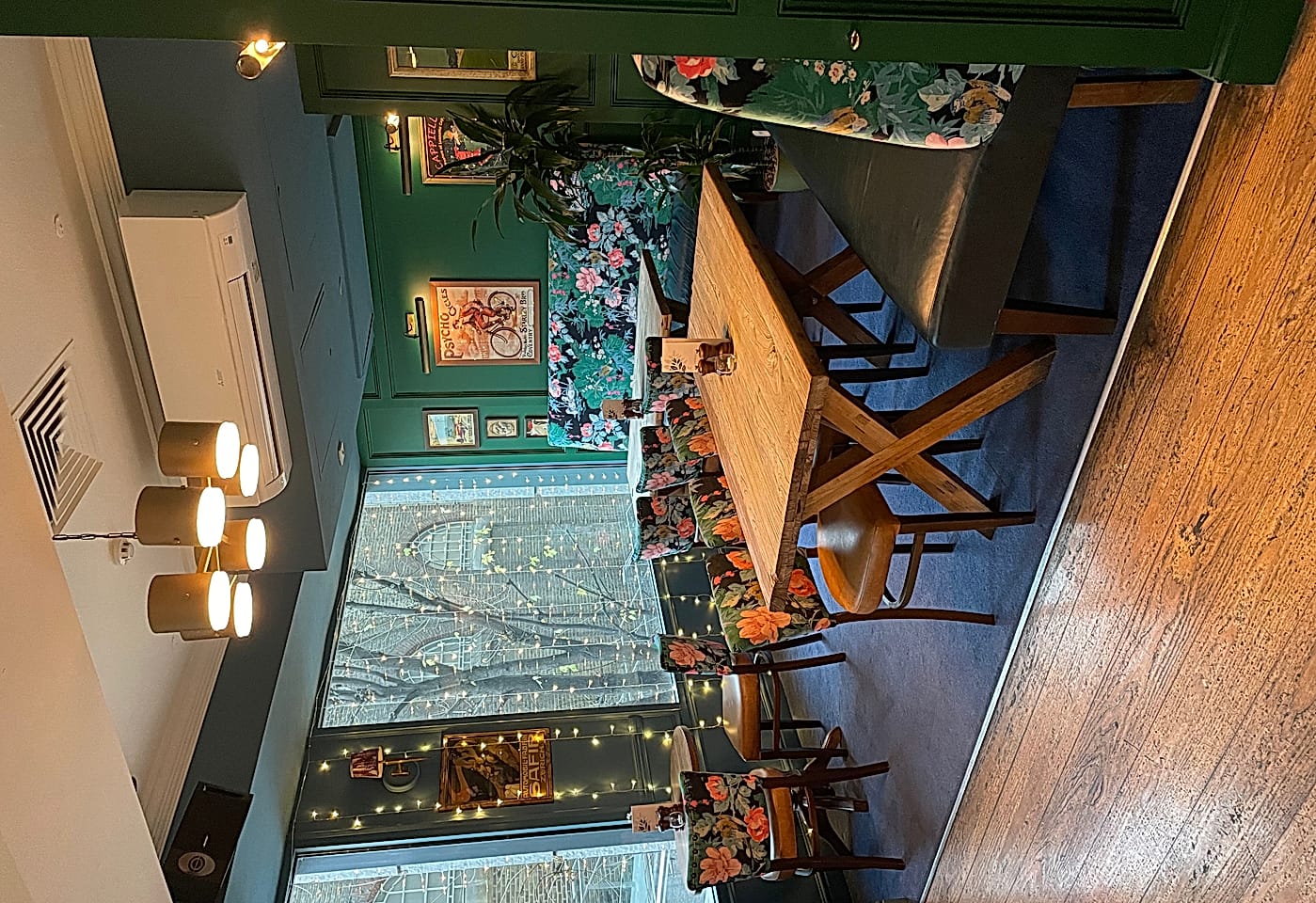 Bookable area at the White Horse pub in Liverpool Street, London