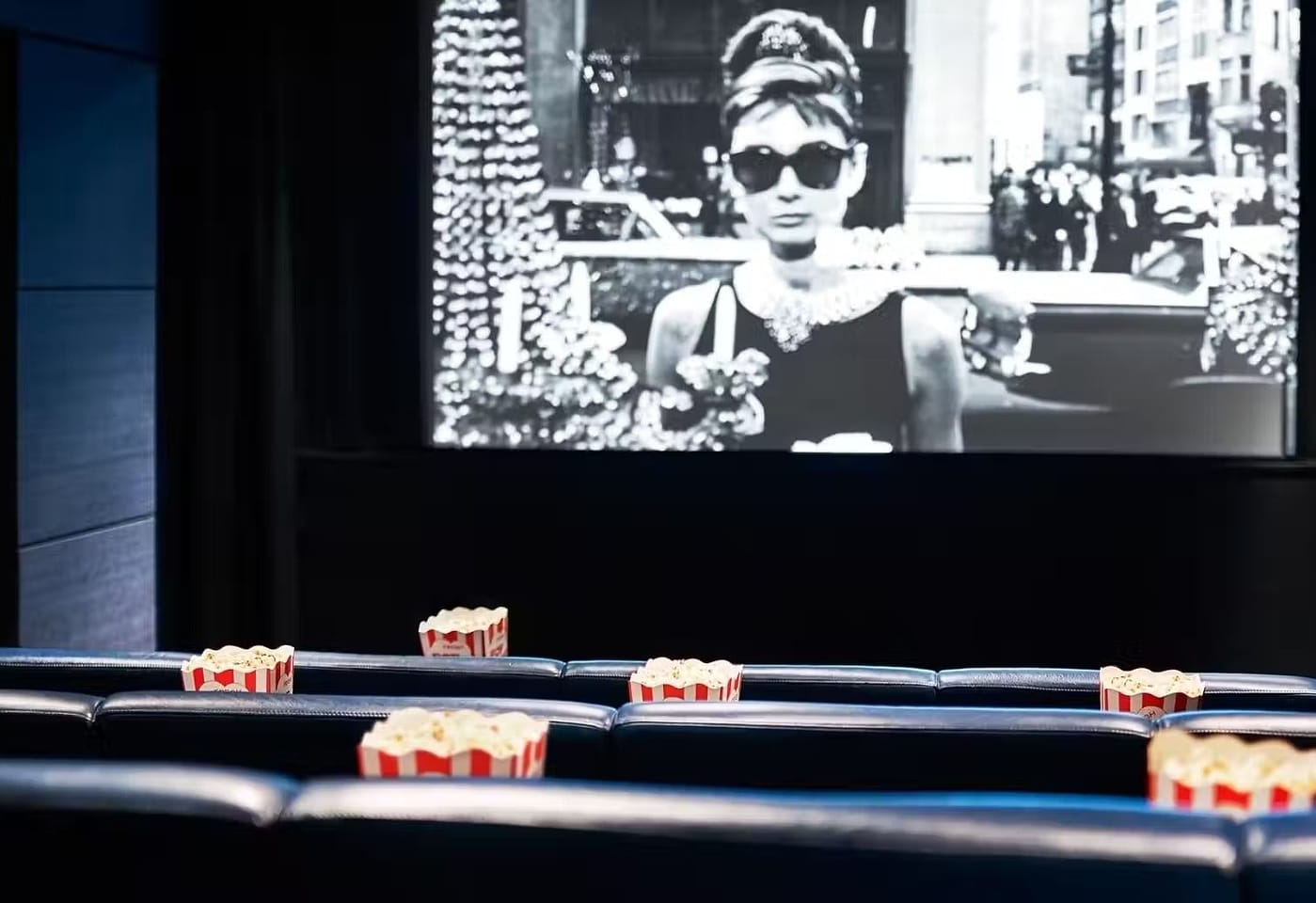 A cinema screening room for hire in London