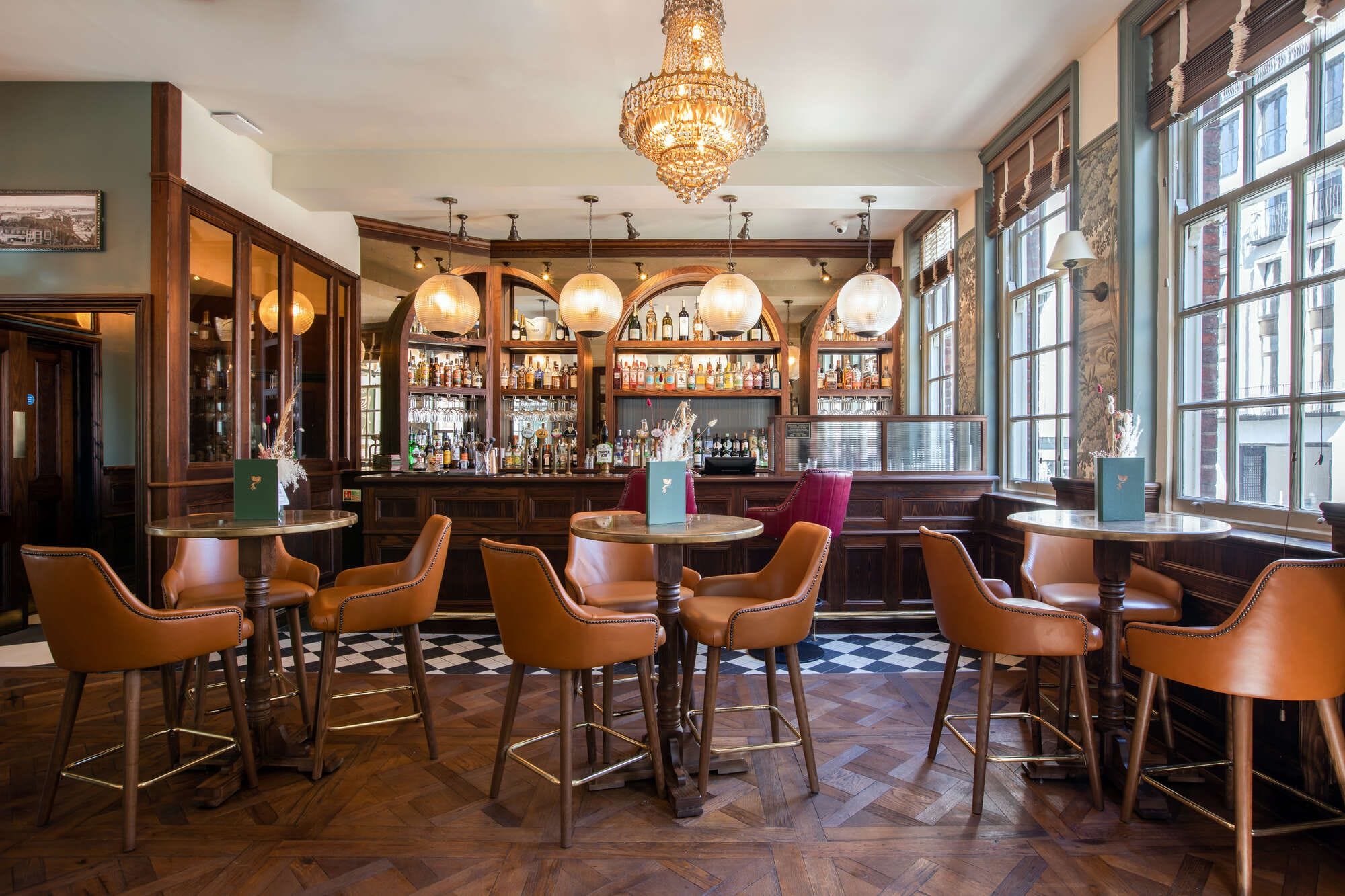 Interior of The Phoenix, a pub near Victoria, London
