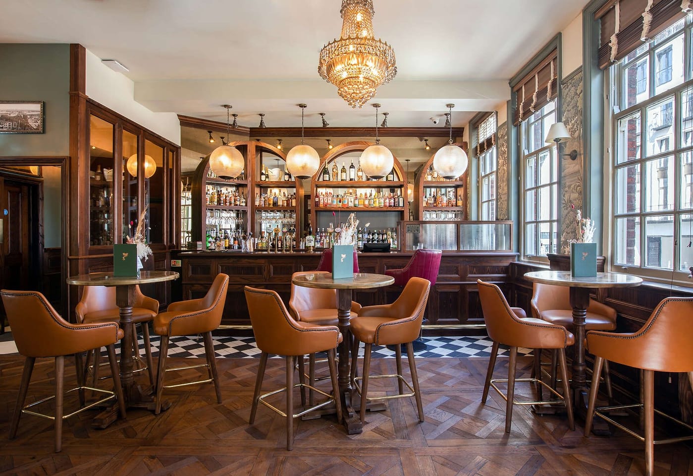 Interior of The Phoenix, a pub near Victoria, London