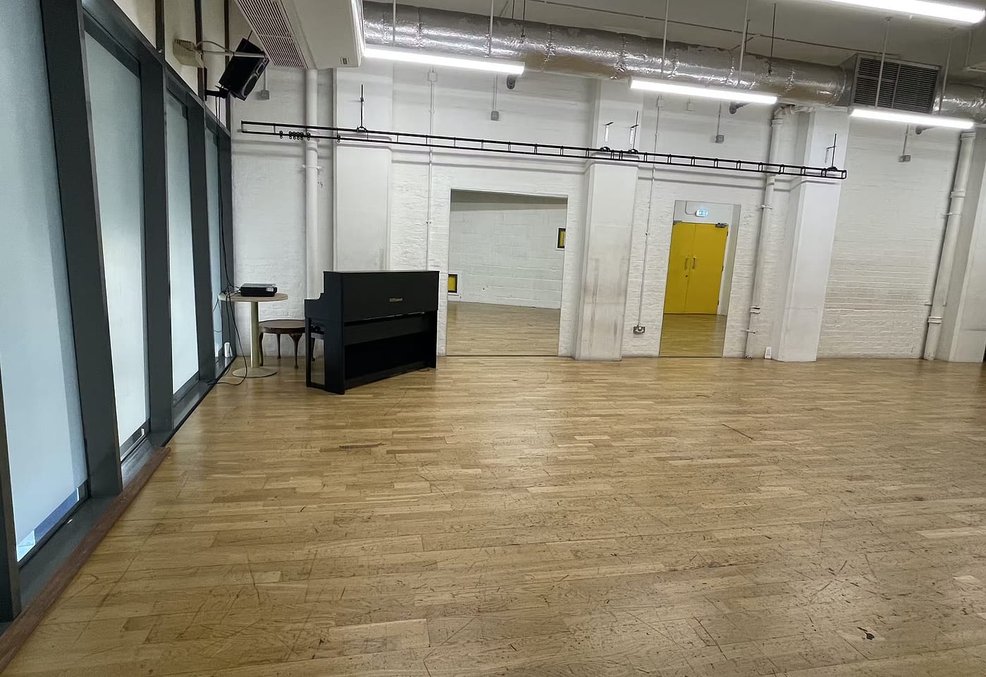 The rehearsal room at Seven Dials Playhouse in Covent Garden, central London