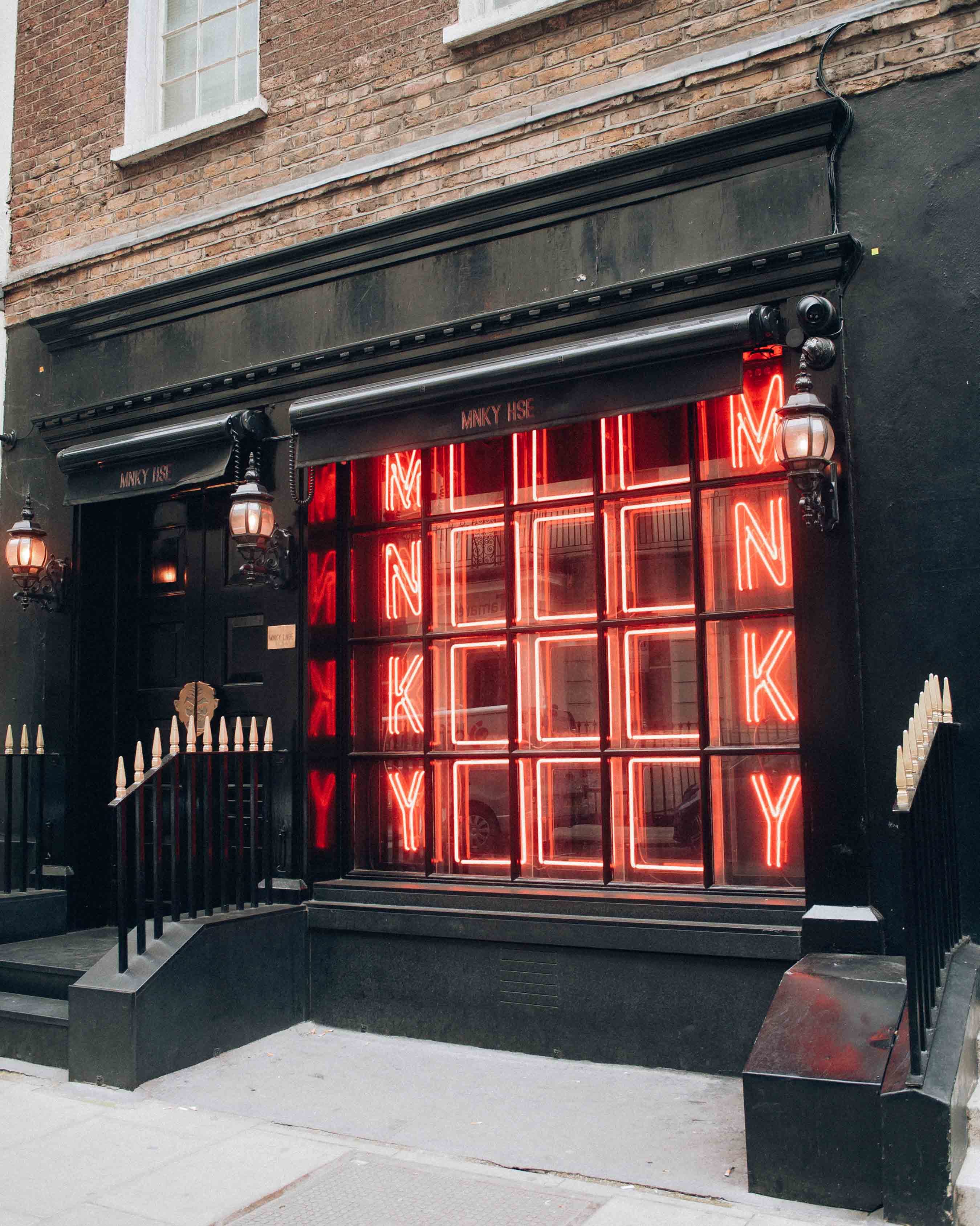 MNKY HSE mayfair bar